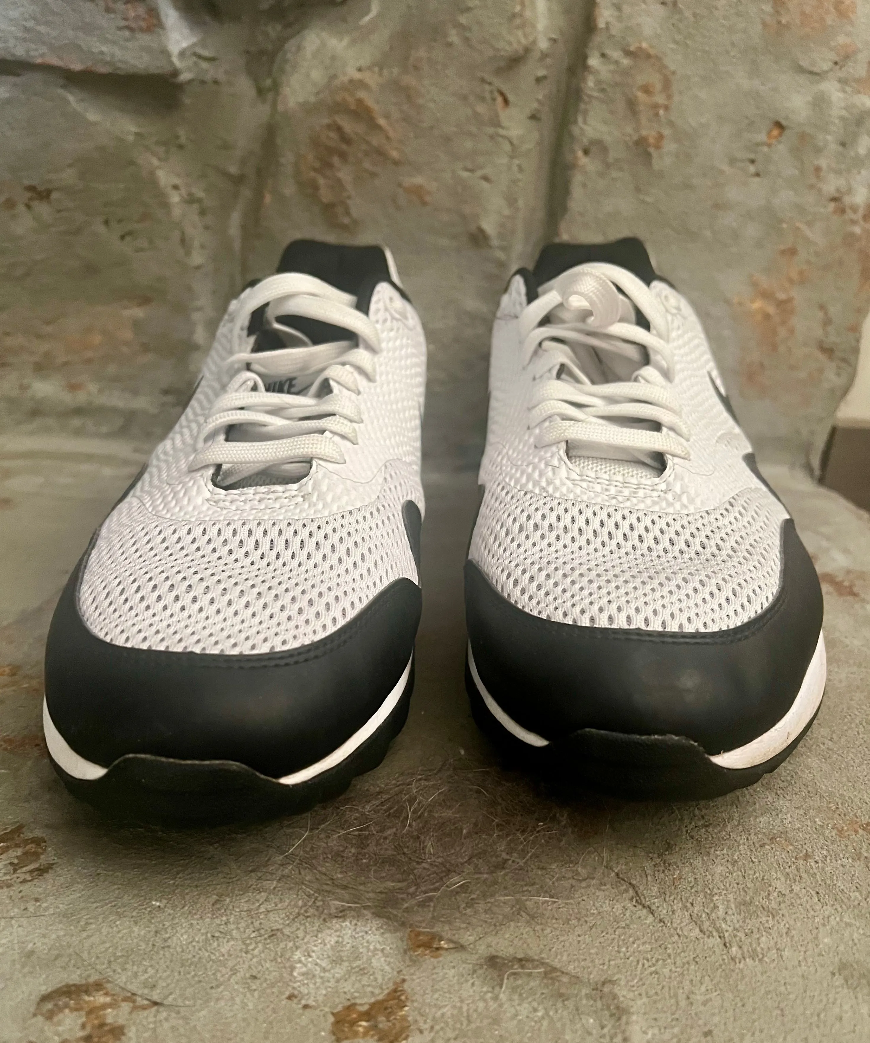 Product image for Nike Air Max 1 G Golf Shoes White Black CI7576-100