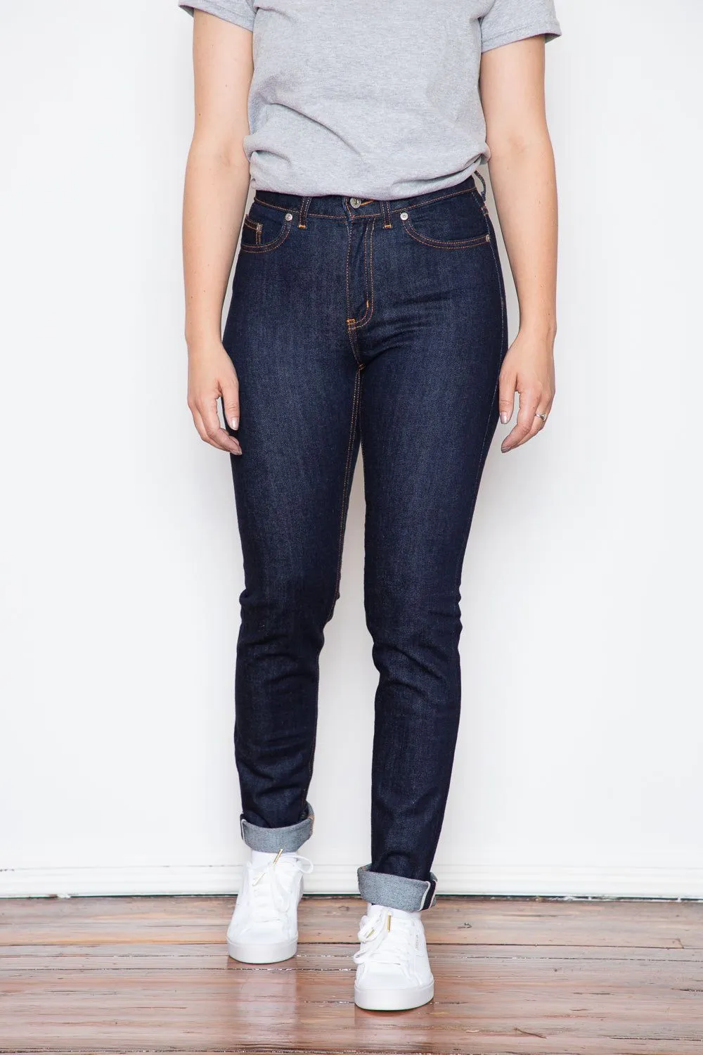 Product image for 369 Naked & Famous The High Skinny Jeans Size 28