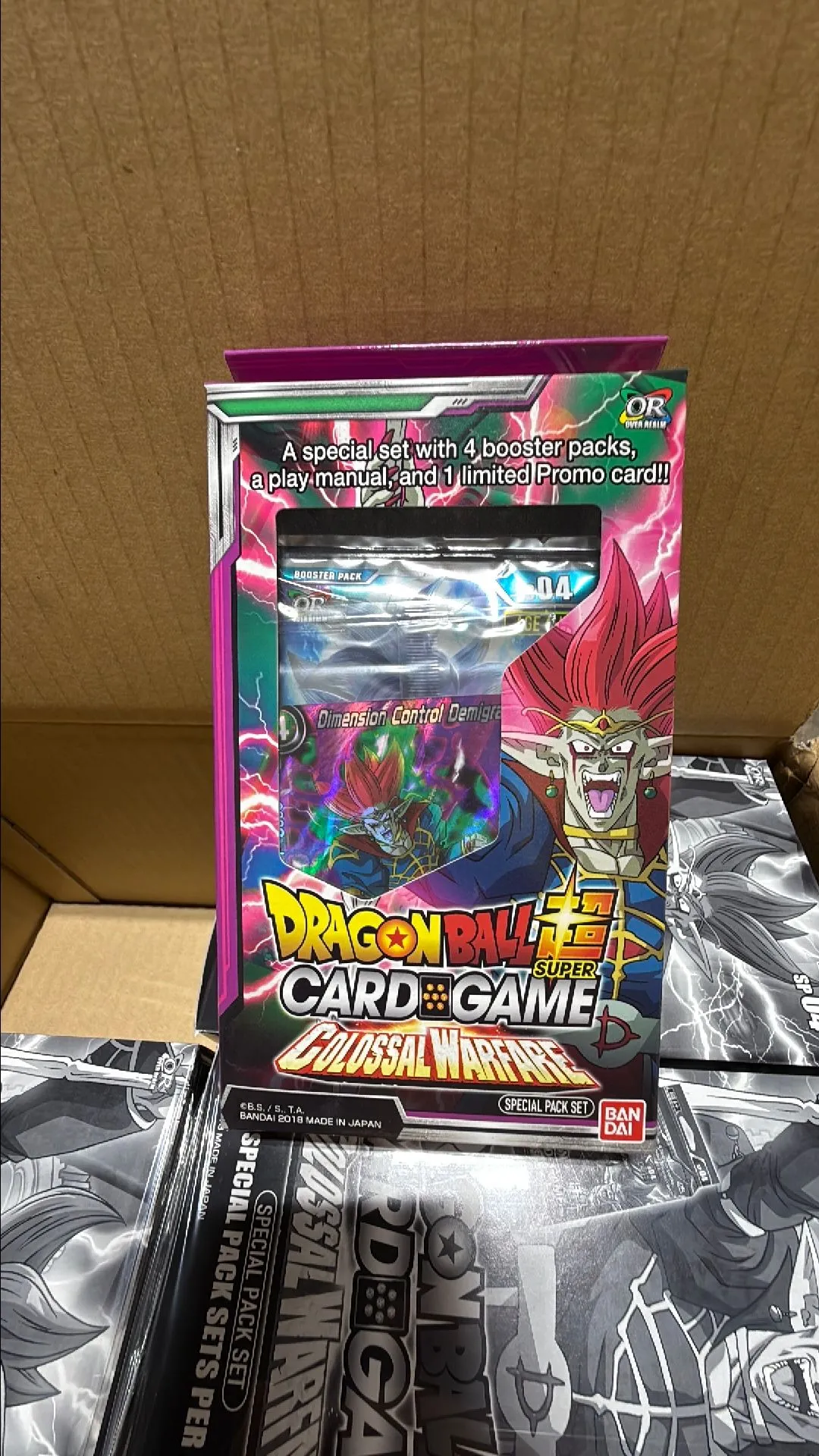 dragon ball super colossal warfare booster box Amazon.com: Dragon Ball Super Card Games-Series 4 Colossal Warfare main image 0