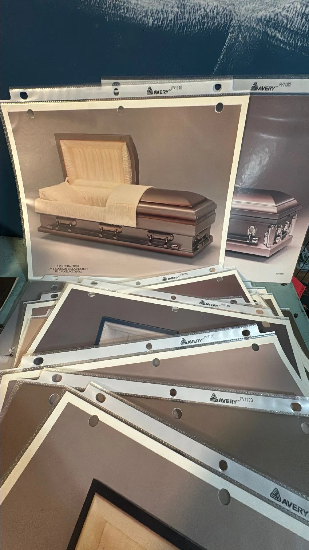 Product image for 1 randomly chosen casket info card