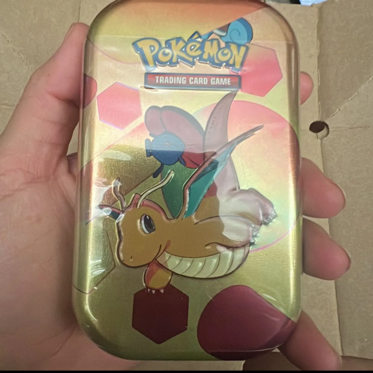 Product image for S&V 151 Mini tin dragonite (rip or ship)
