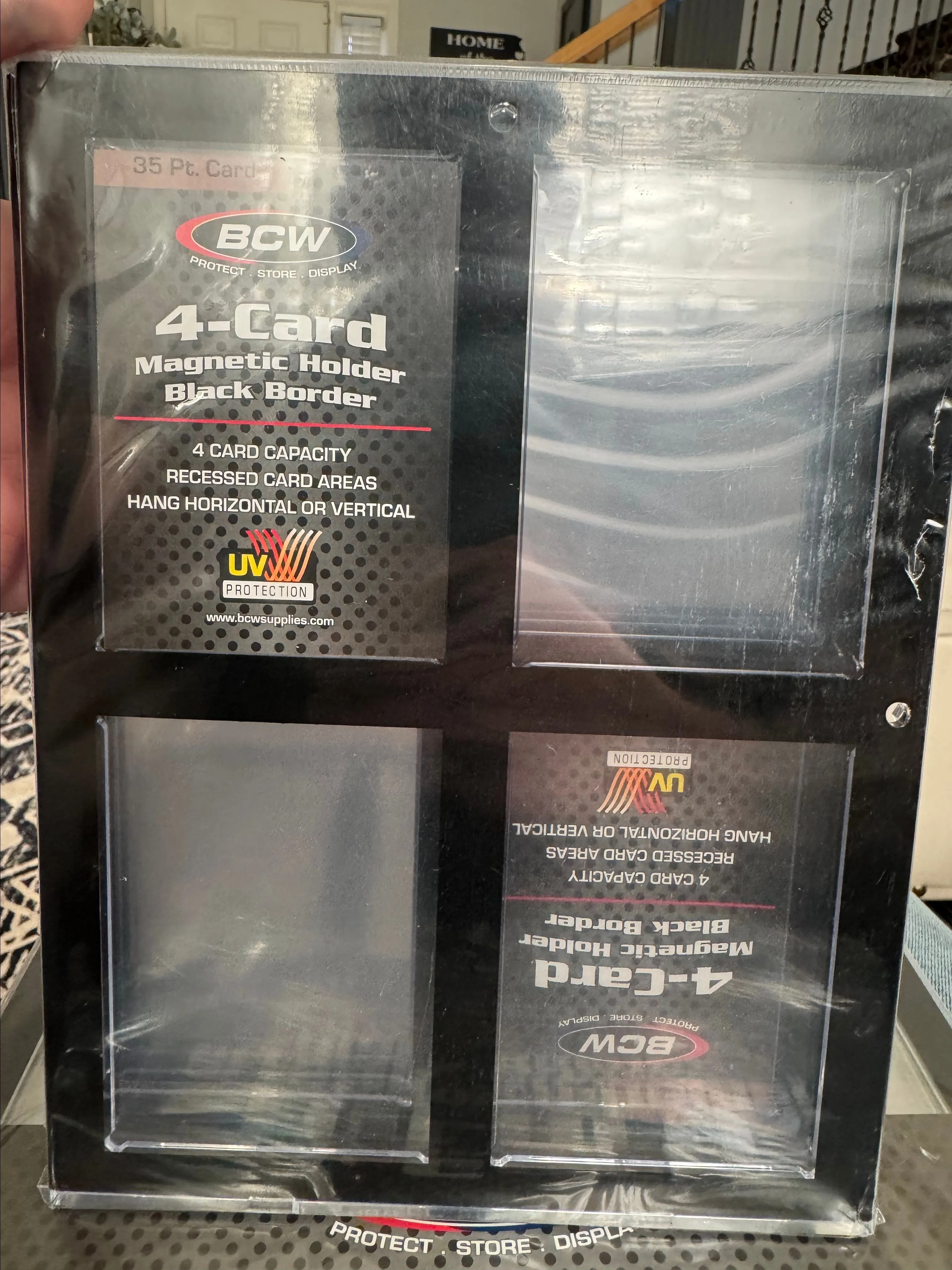 Product image for 4 metal card display