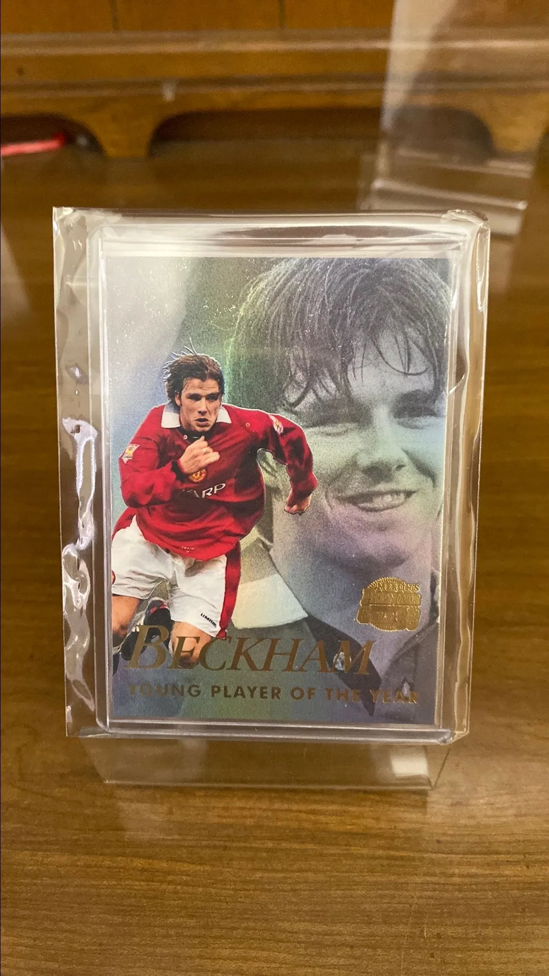 Product image for 1998 Merlin​ premier​ gold​ David​ Beckham​ Golden Moment