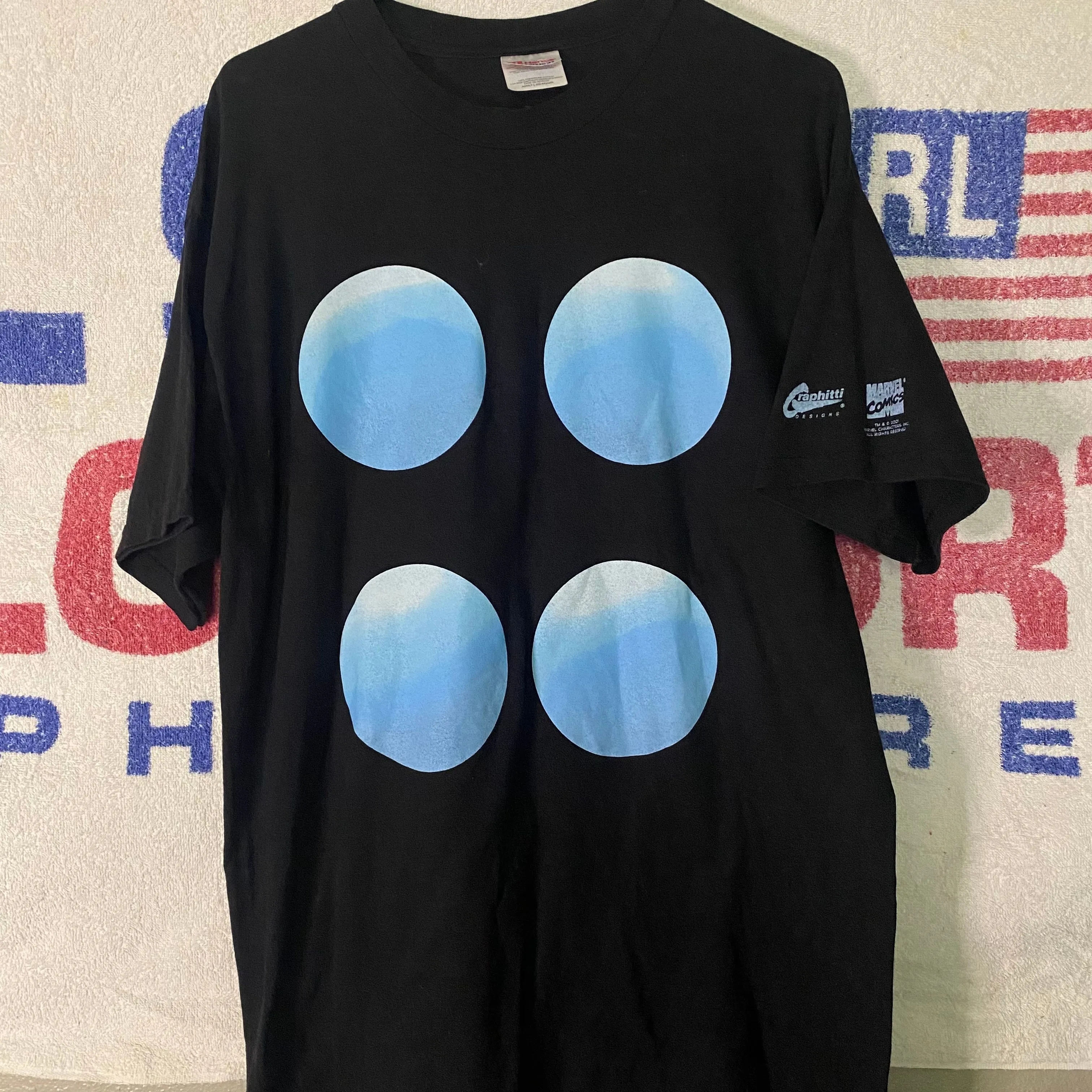 Product image for Vintage 2000 Marvel Graphic T Shirt Large Rare