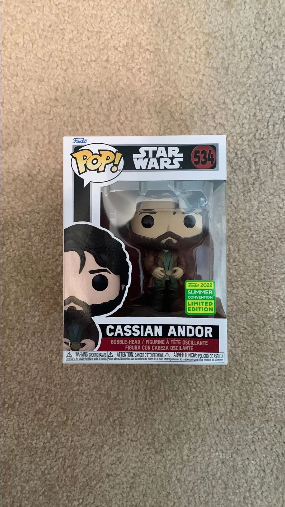 Product image for #534 Cassian Andor 2022 Summer Convention