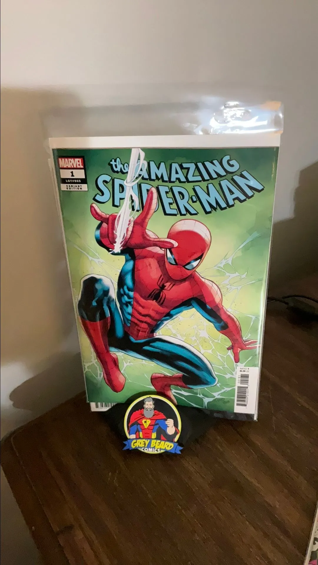 Product image for 1st Print Amazing Spider-Man #1 Greg Land Variant