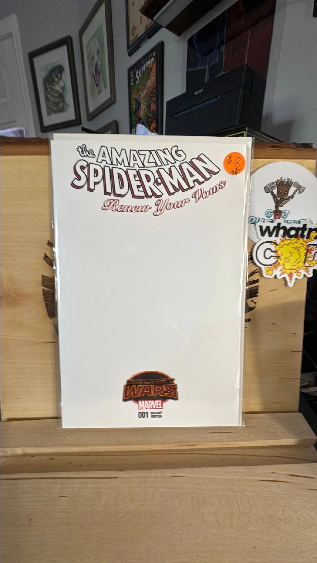 Product image for Amazing Spider-Man: Renew Your Vows, Vol. 1 #1 🔑 (Blank Variant), FMV $8💰🤑