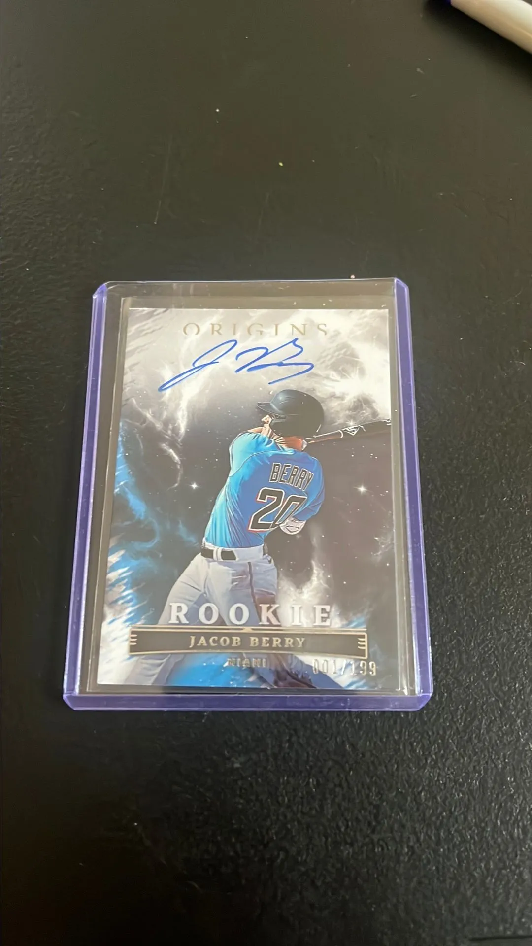 Product image for Jacoby Berry On Card Auto /199