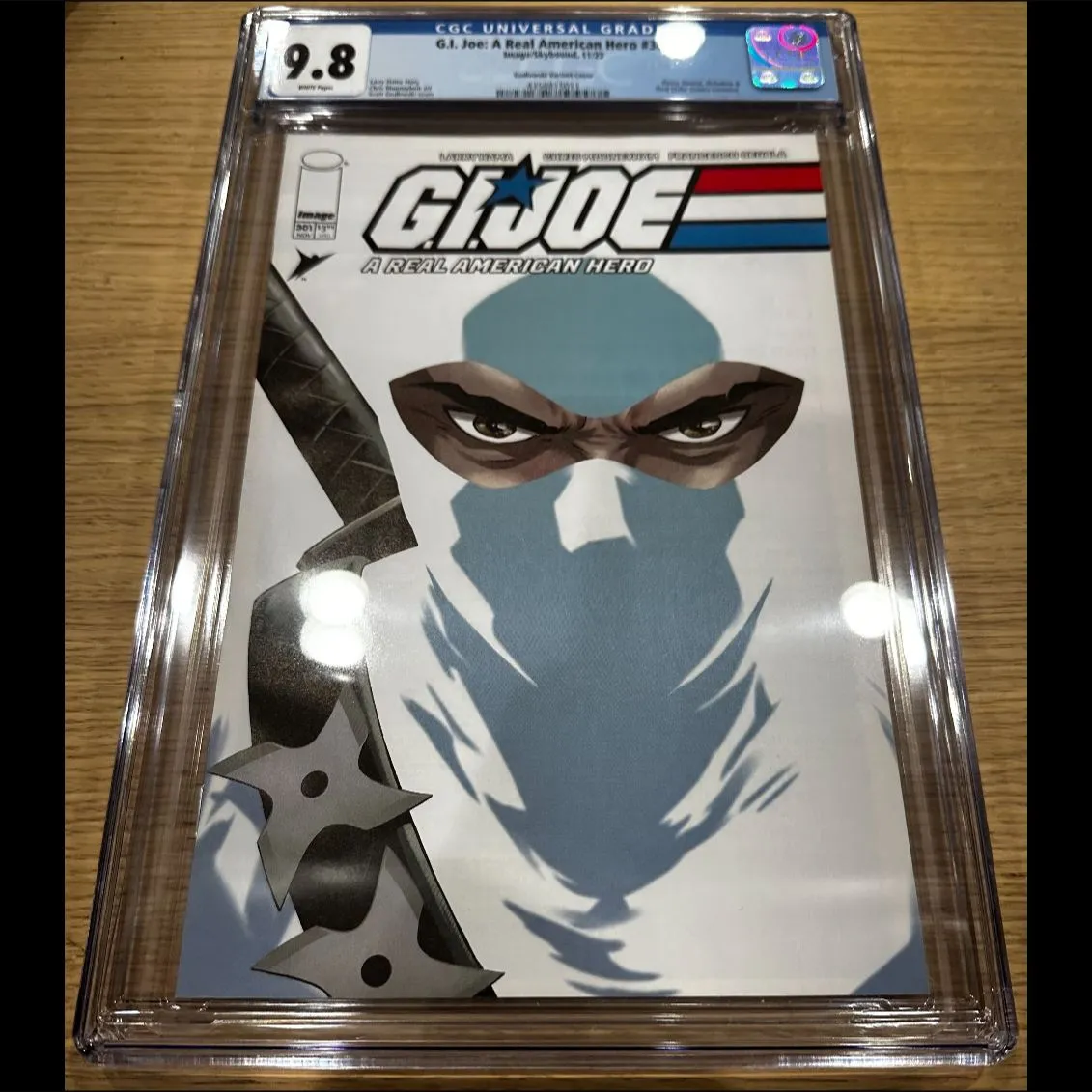 Product image for G.I. JOE #301 SCOTT GODLEWSKI 9.8 CGC