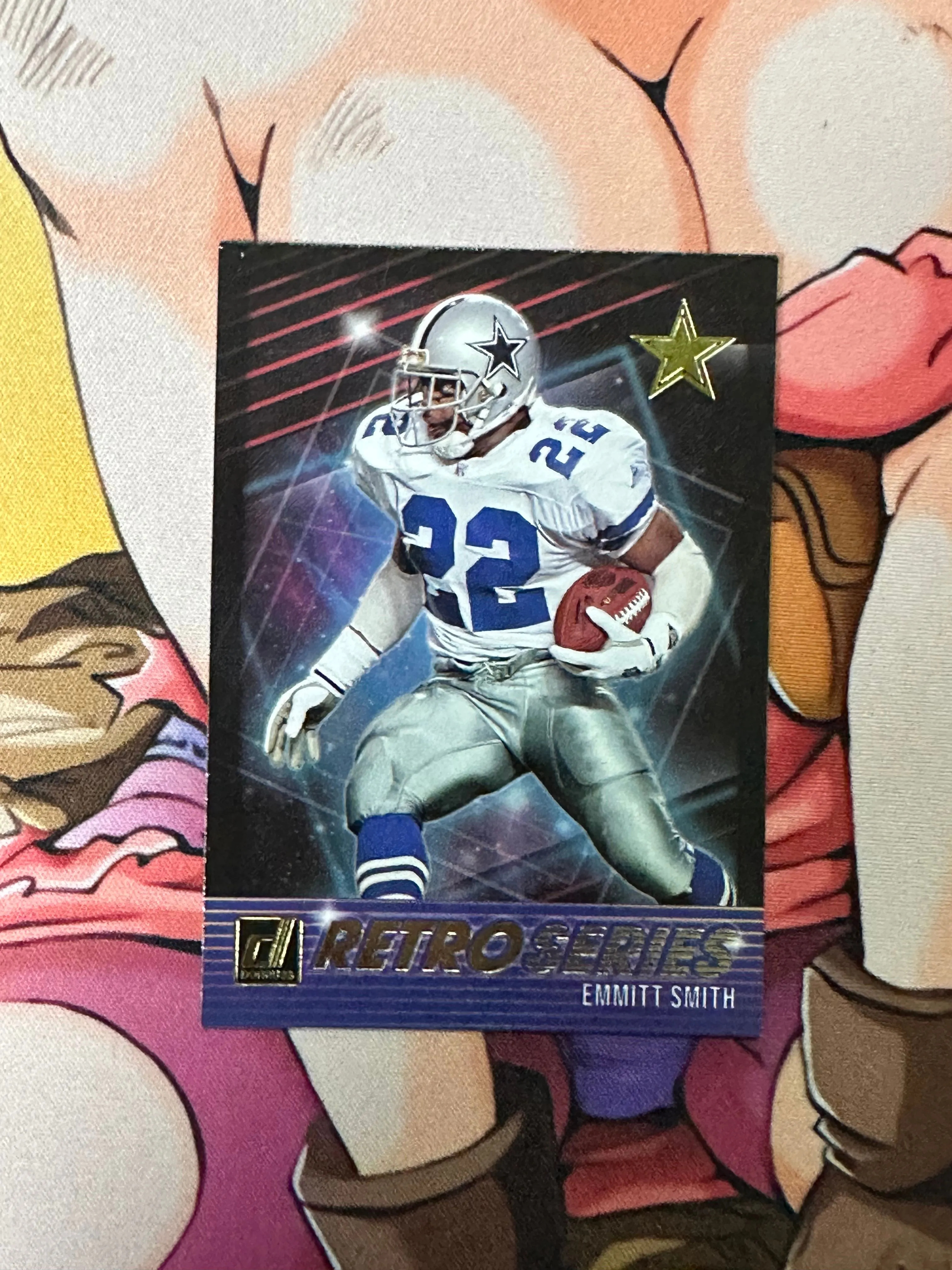 Product image for NFL 2021 Panini Donruss Football Retro Series #27 - Emmitt Smith - Dallas Cowboys