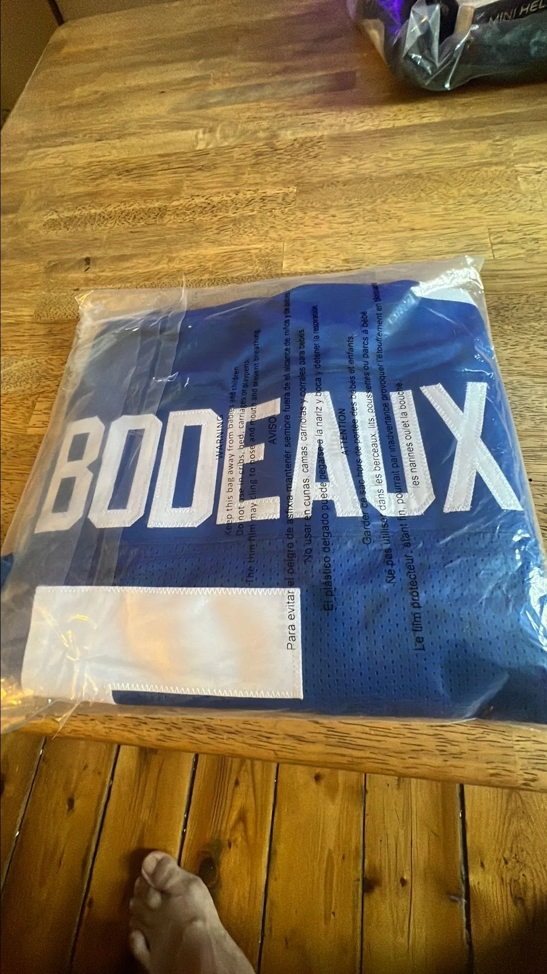 Product image for Kayvon thibodeaux custom signed jersey