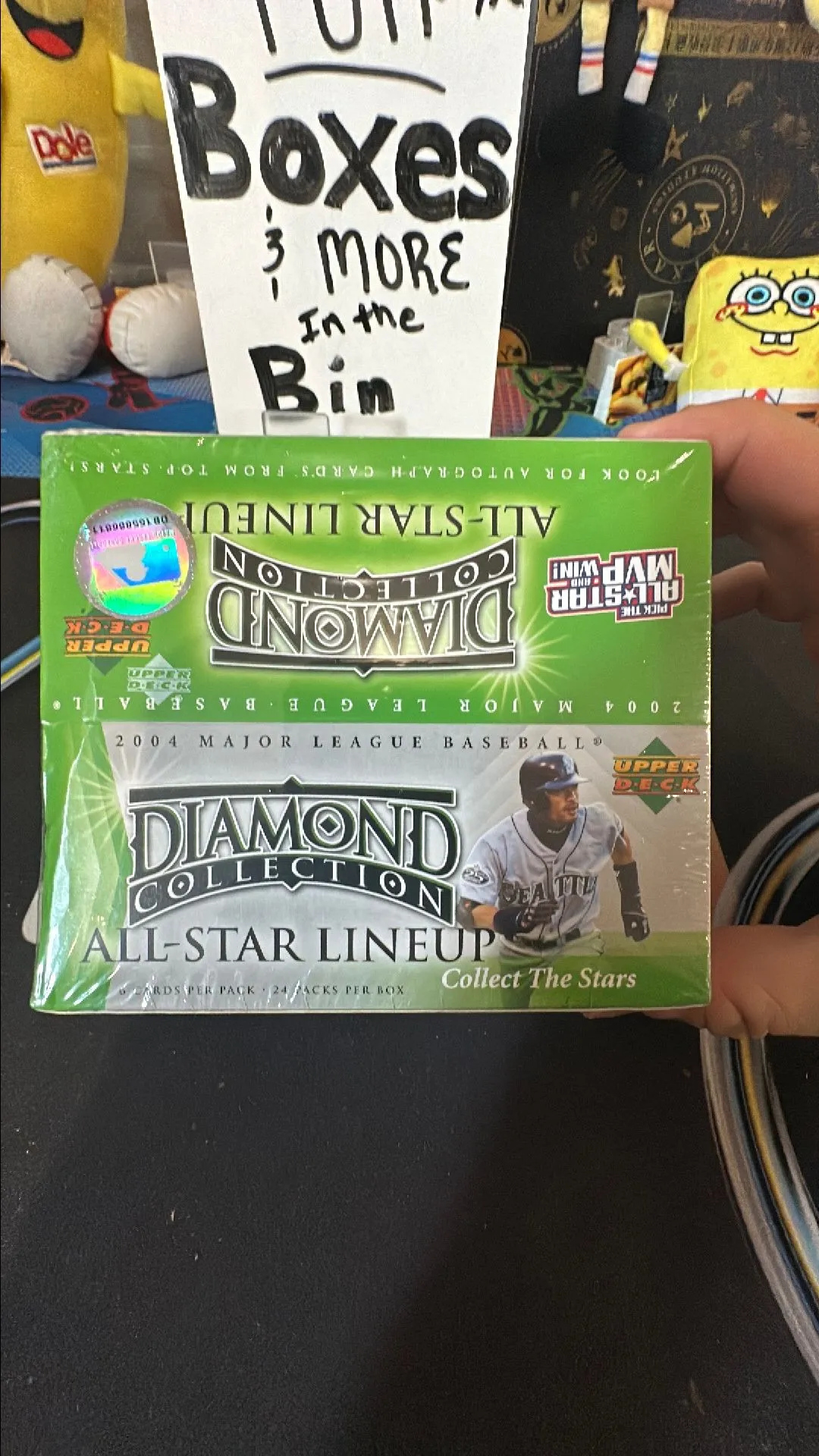 Product image for 2004 Upper Deck Diamond Collection Baseball Hobby Box All Star Lineup Sealed Rare