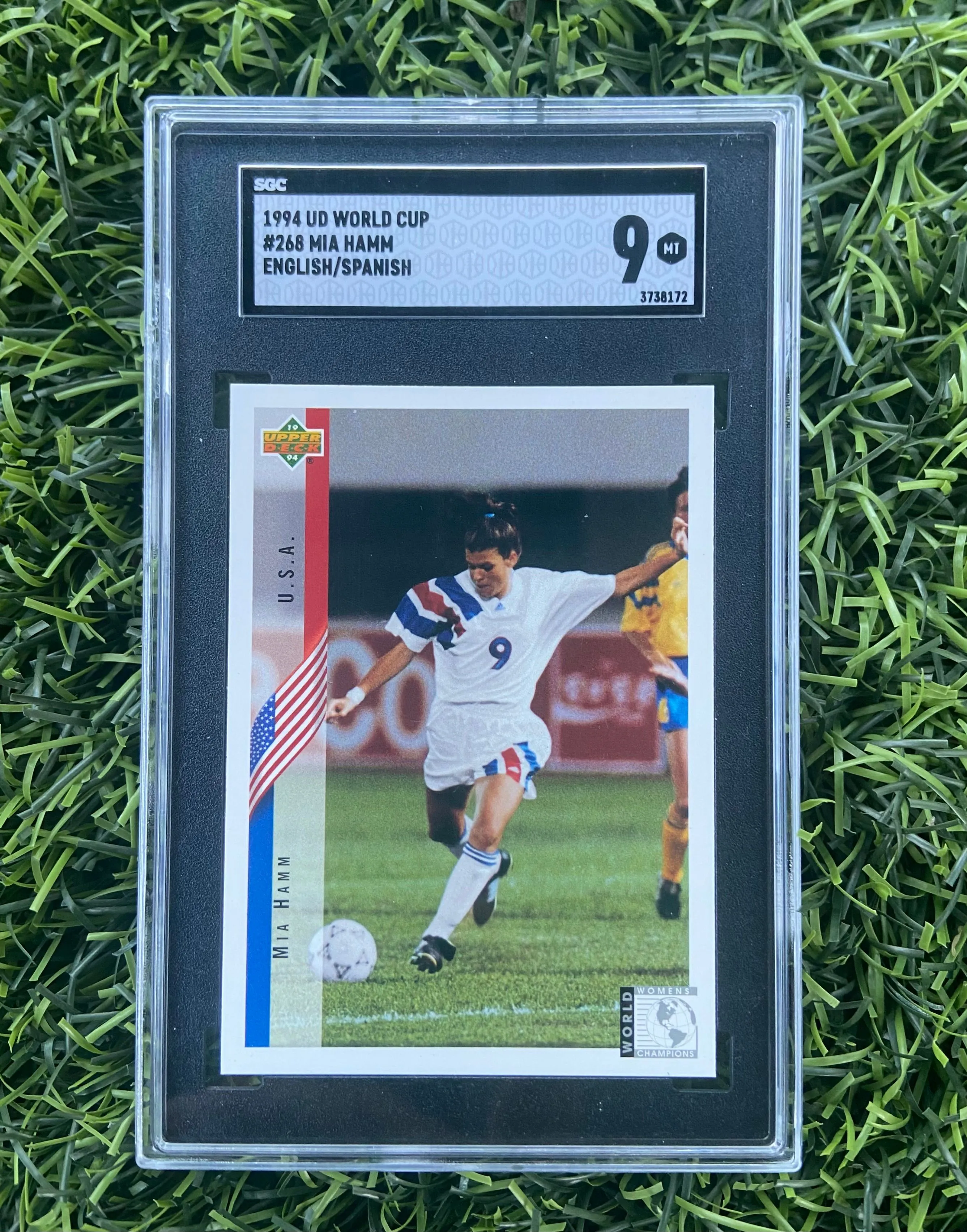 Product image for Mia Hamm 1994 World Cup SGC 9