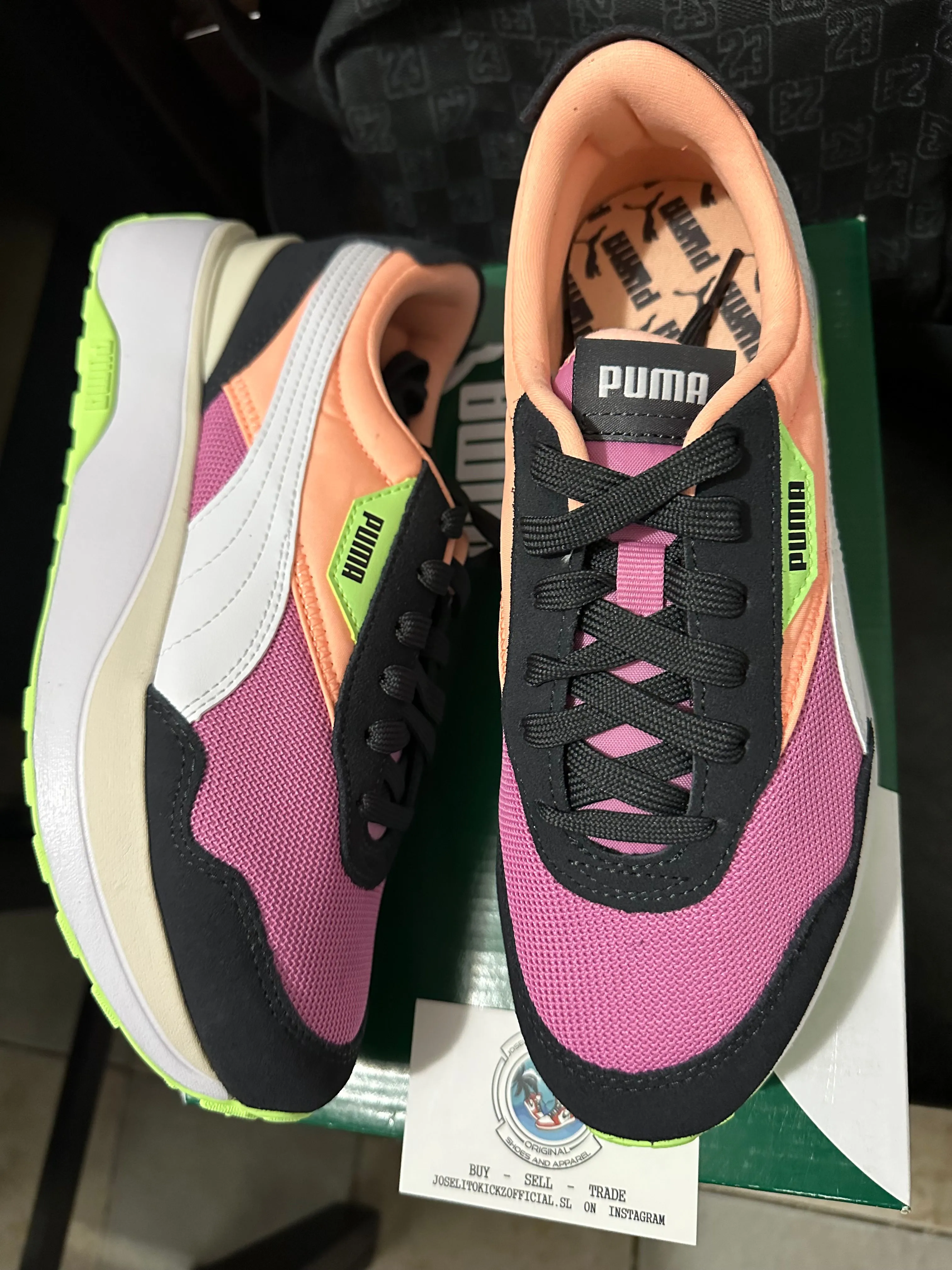 Product image for (W) Puma Cruise Rider Silk Road ‘Fizzy Melon’ Sz 8.5W