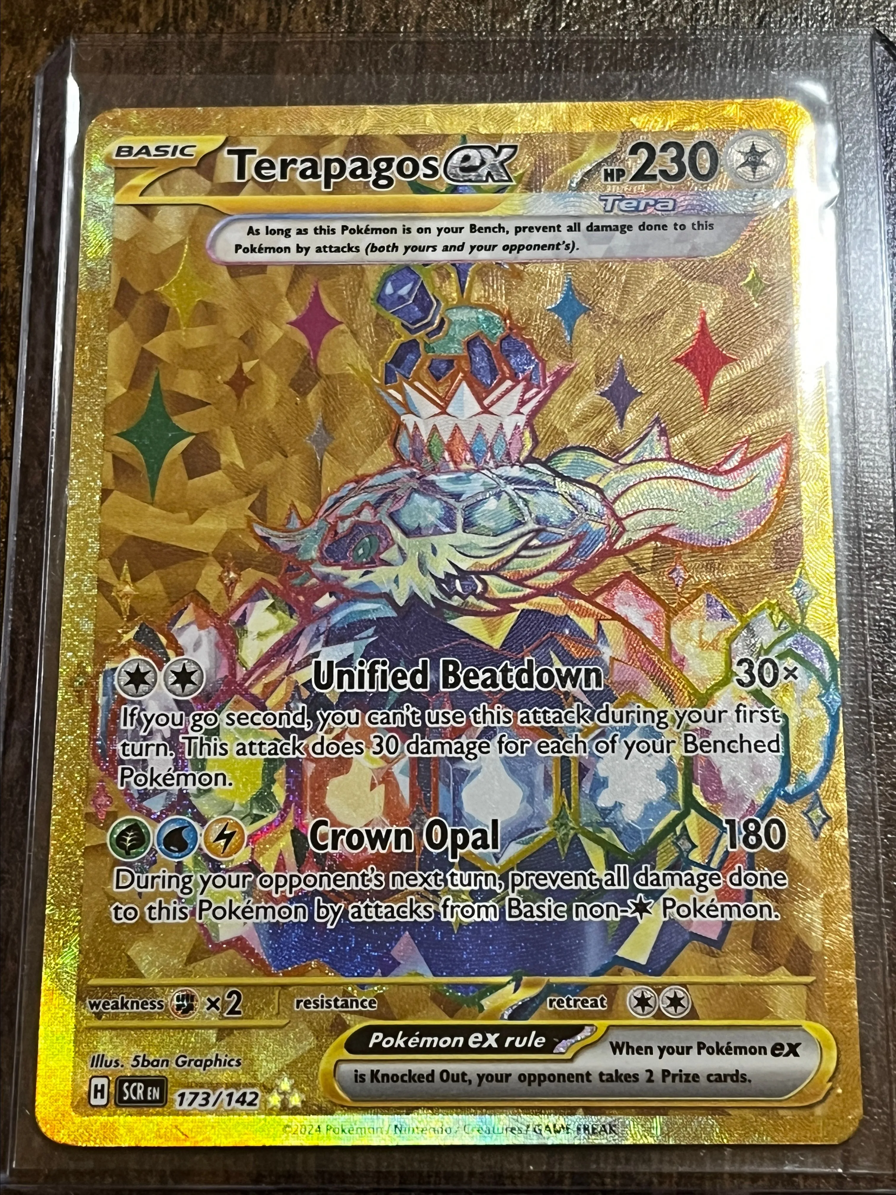 Product image for Terapagos ex 173/142 Hyper Rare - Stellar Crown