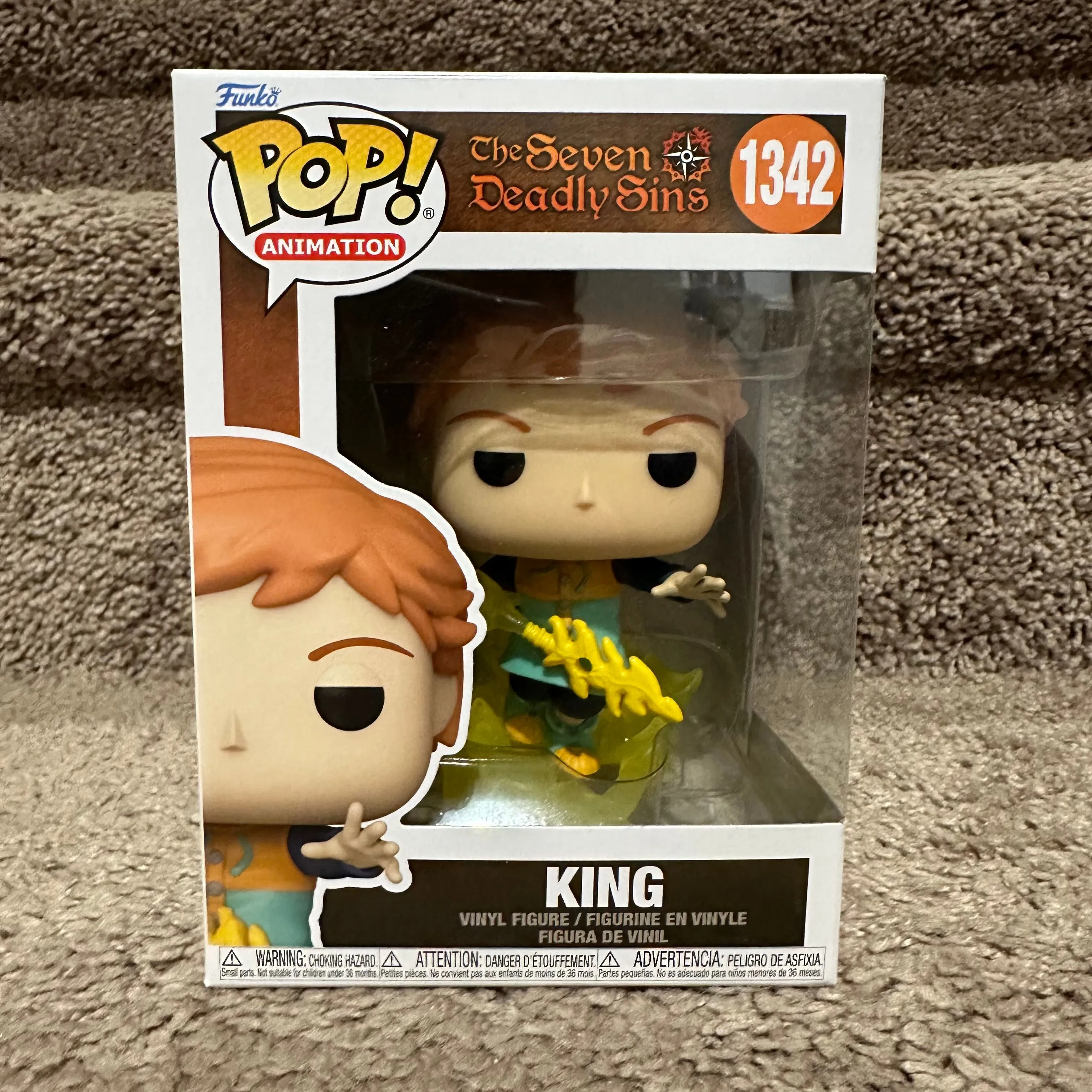Product image for King #1342 (w/ Barcode)