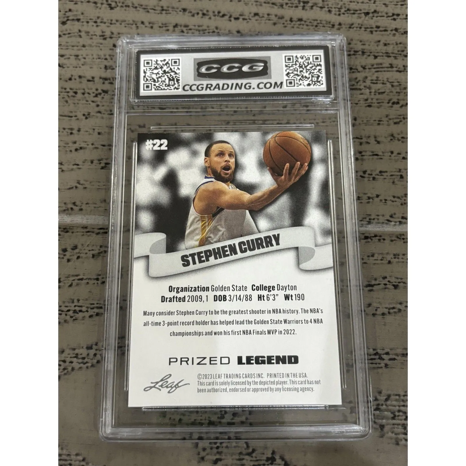 Stephen Curry 2023 Leaf Prized Legend CCG 10 RC  Whatnot: Shop, Sell,  Connect