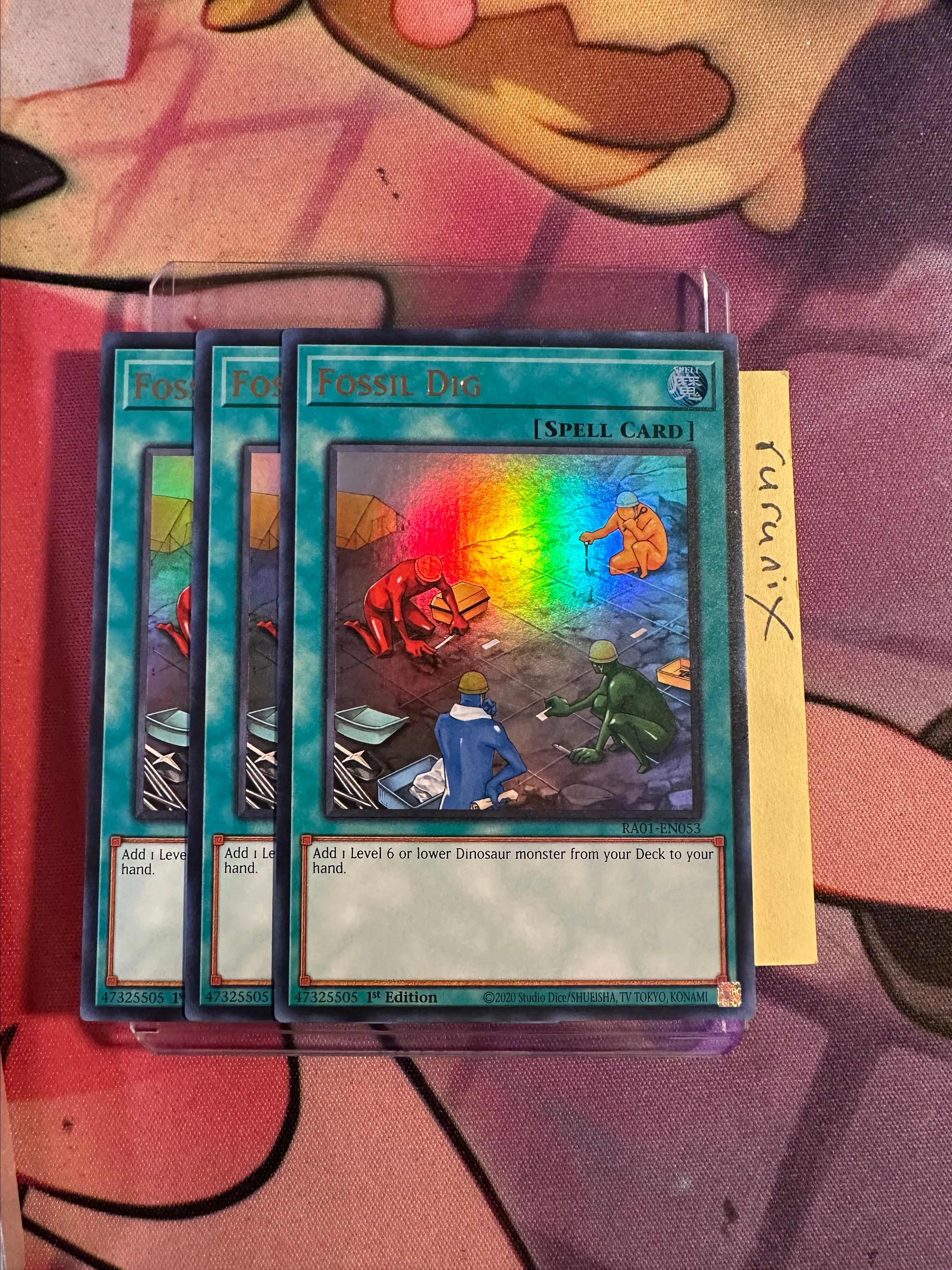 3x Yugioh Fossil Dig RA01-EN053 Ultra Rare - 25th Anniversary Rarity  Collection (RA01)  Whatnot: Shop, Sell, Connect