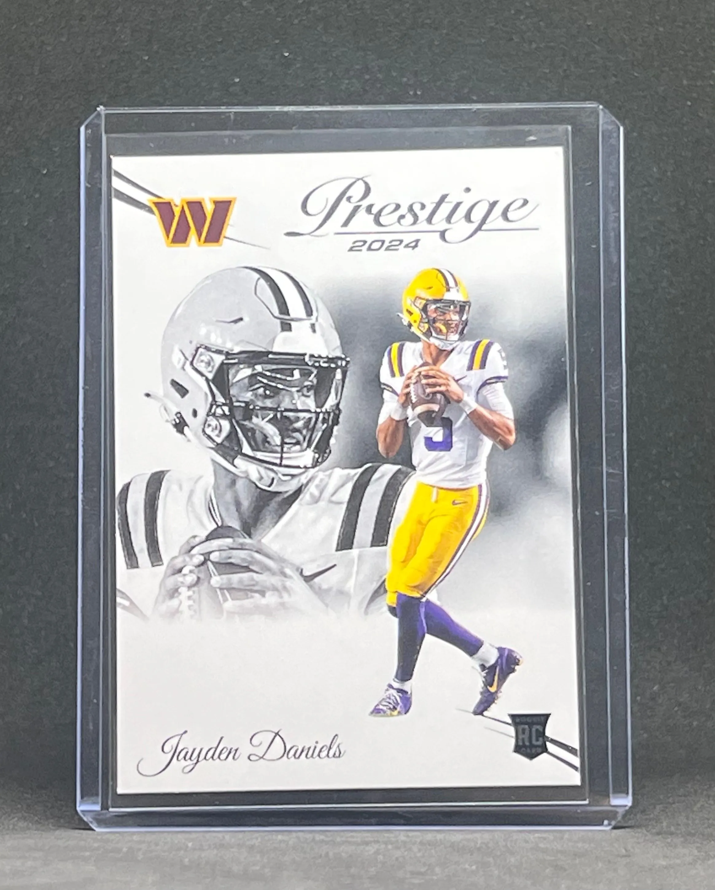 Product image for 2024 Panini Prestige Jayden Daniels RC Rookie #302