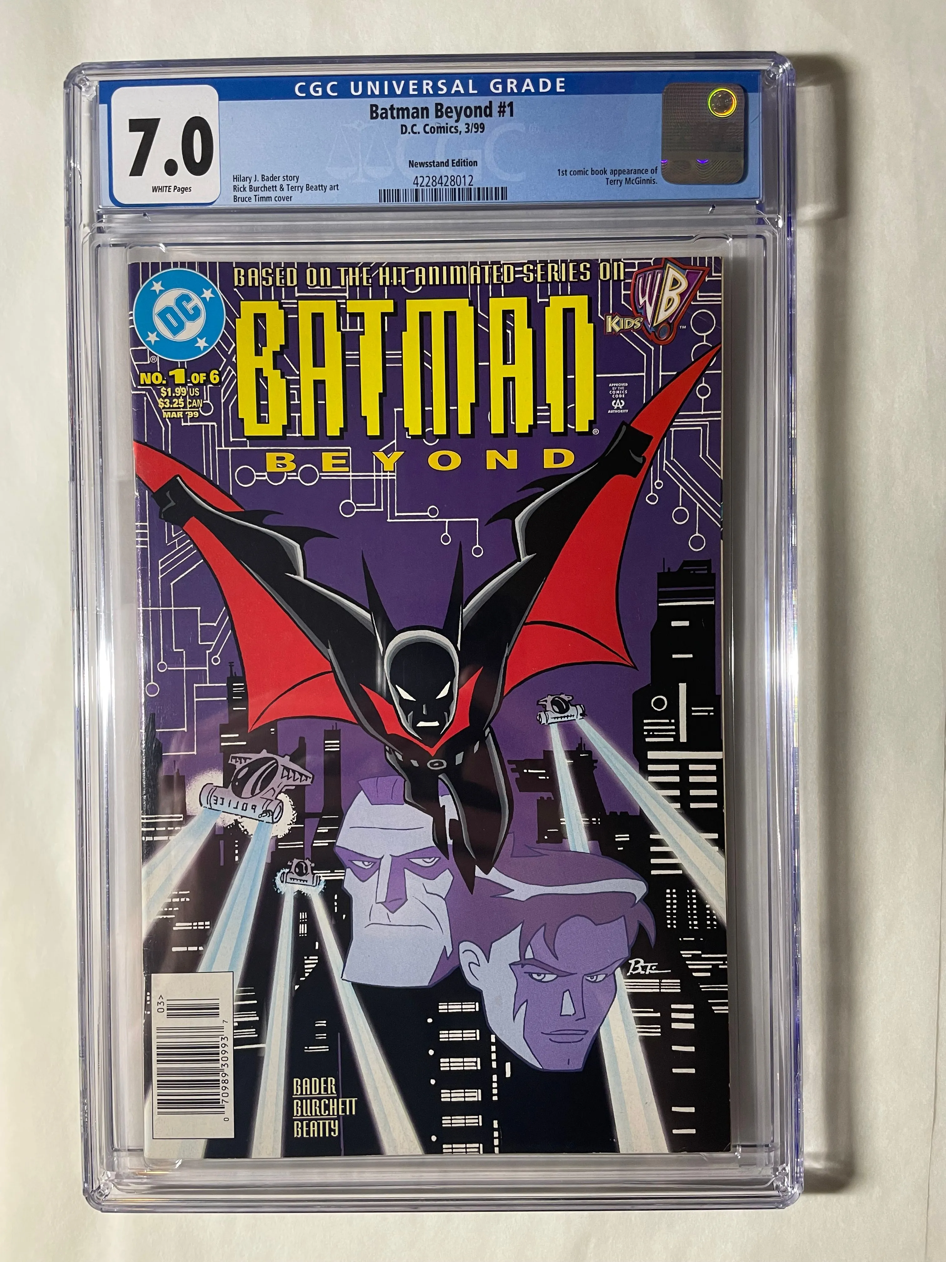 Product image for Batman Beyond 1  CGC 7 1999