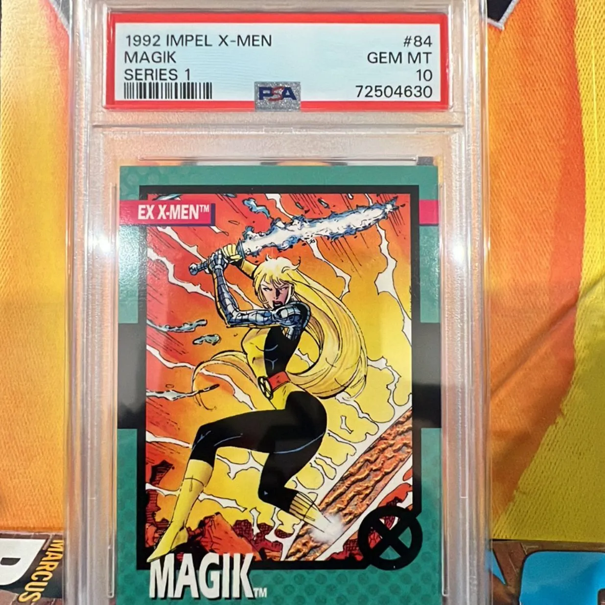 Product image for 1992 Impel X-Men Series 1 Magik Series 1 PSA GEM MT 10