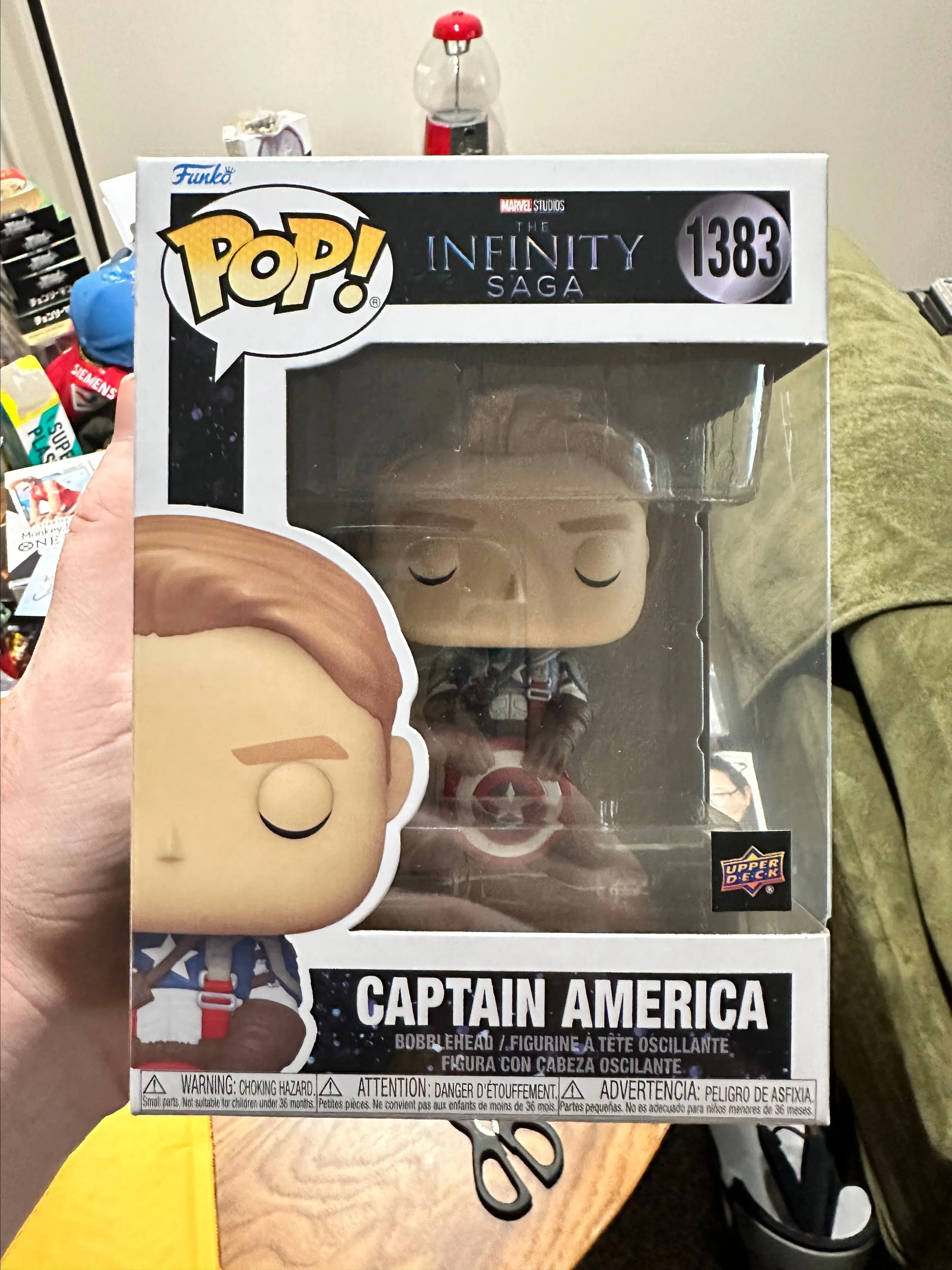 Product image for CAPTAIN AMERICA - UPPER DECK REDEMPTION