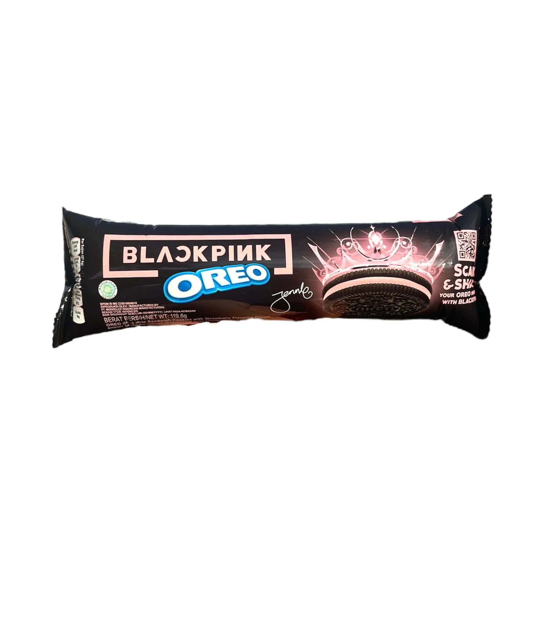 Product image for Oreo Black Pink Strawberry (Malaysia)