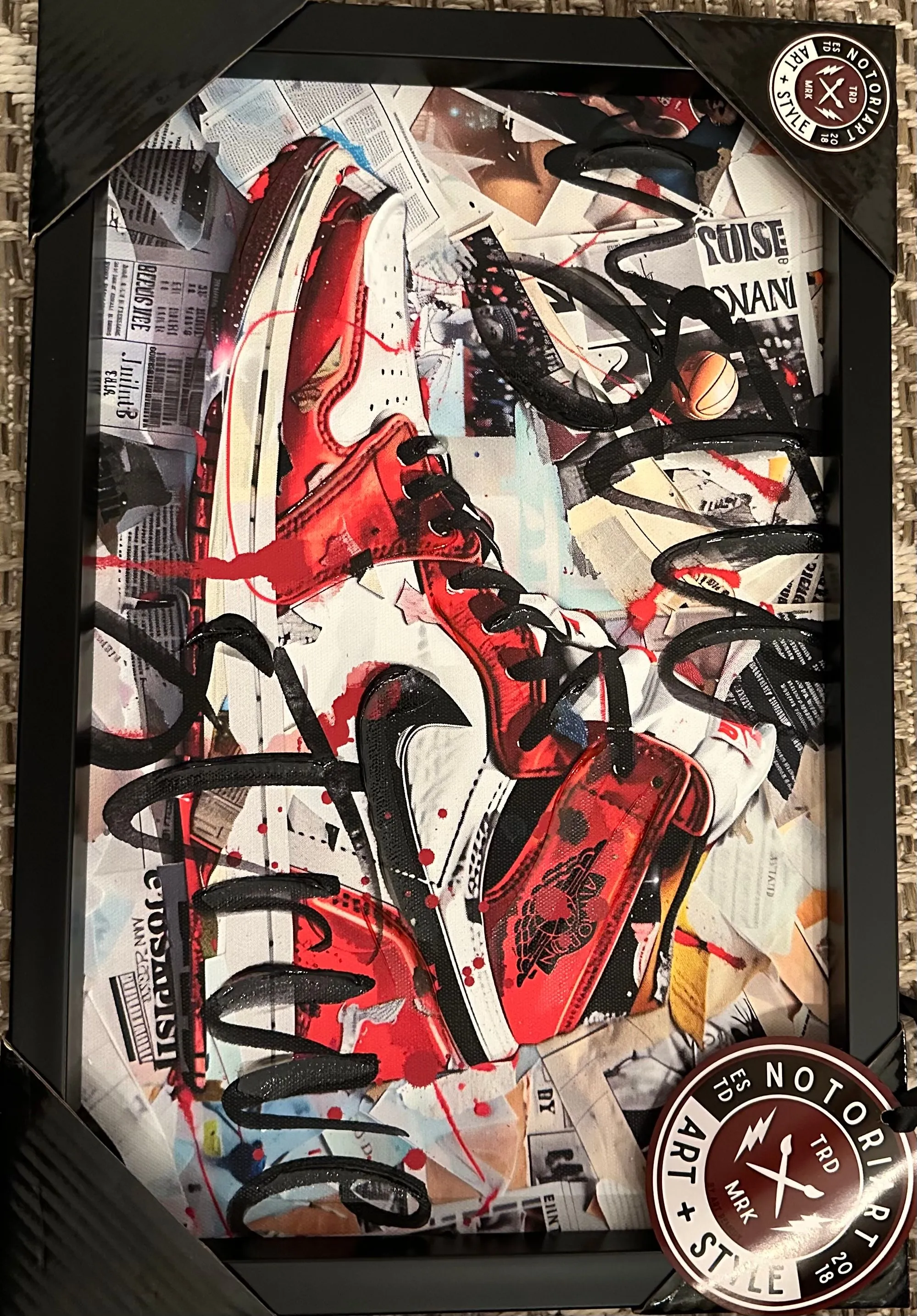 Product image for Jordan Framed Artwork