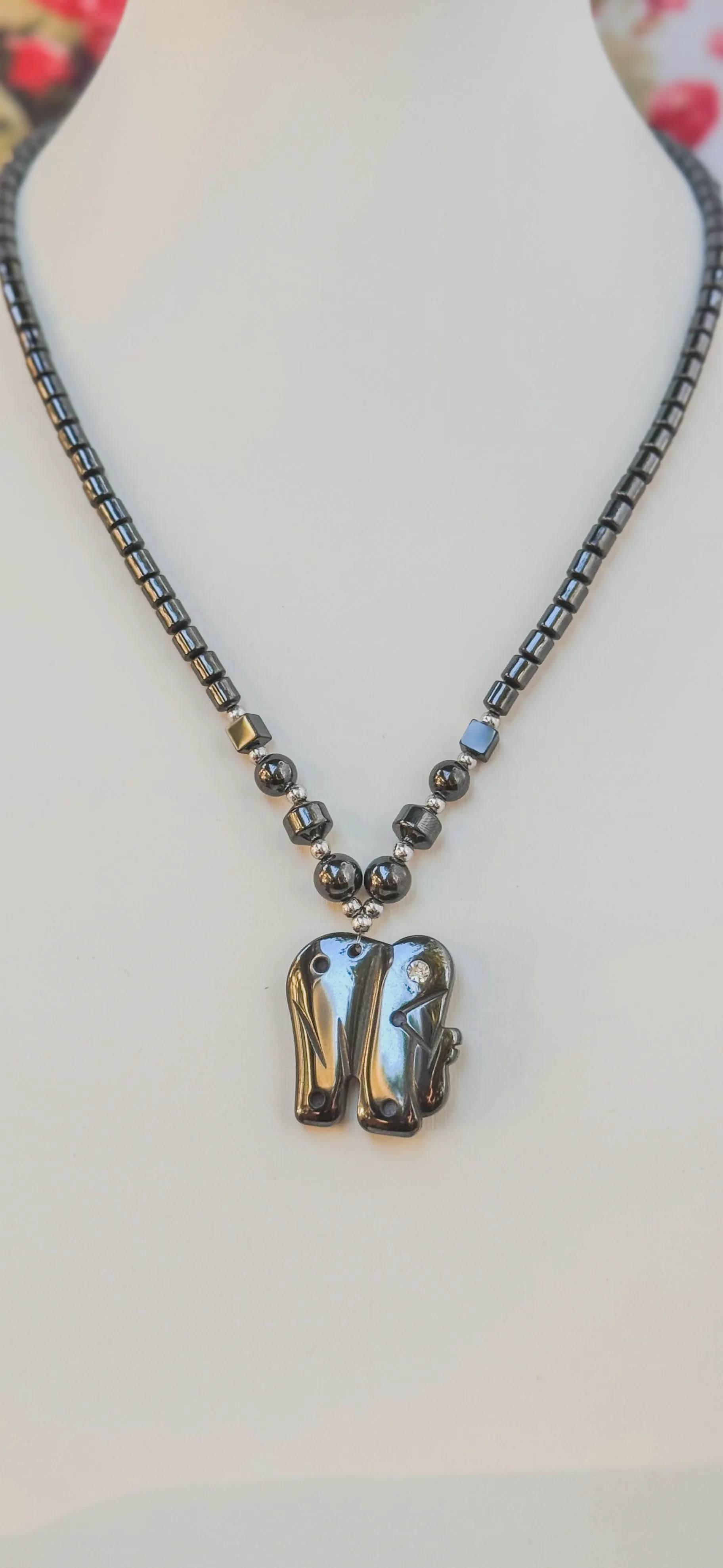 Product image for Hematite Healing Necklace # 100