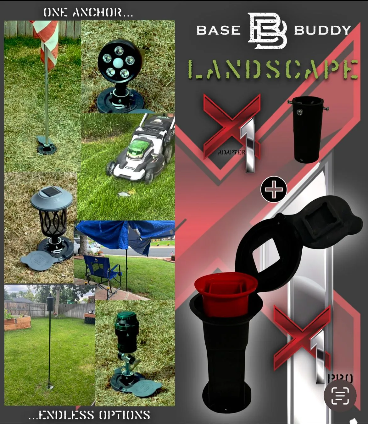 Product image for Base Buddy X1 Pro - Landscape Kit