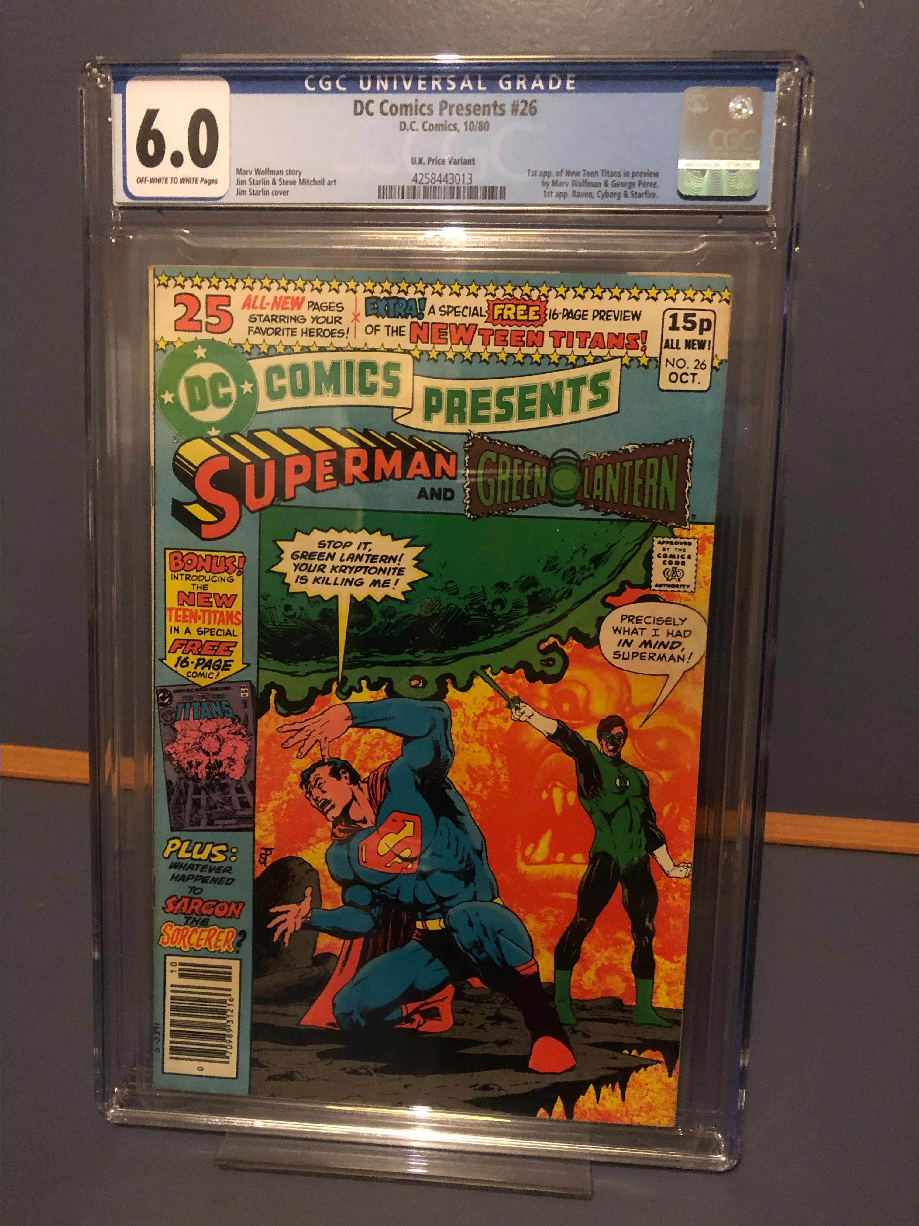 Product image for CGC 6.0 DC Comics Presents #26 1980