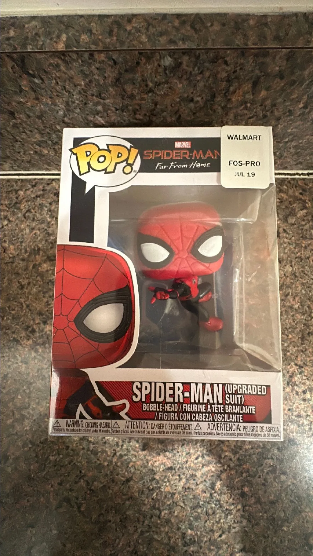 Product image for Funko Pop - Spider-Man (Upgraded Suit) #470