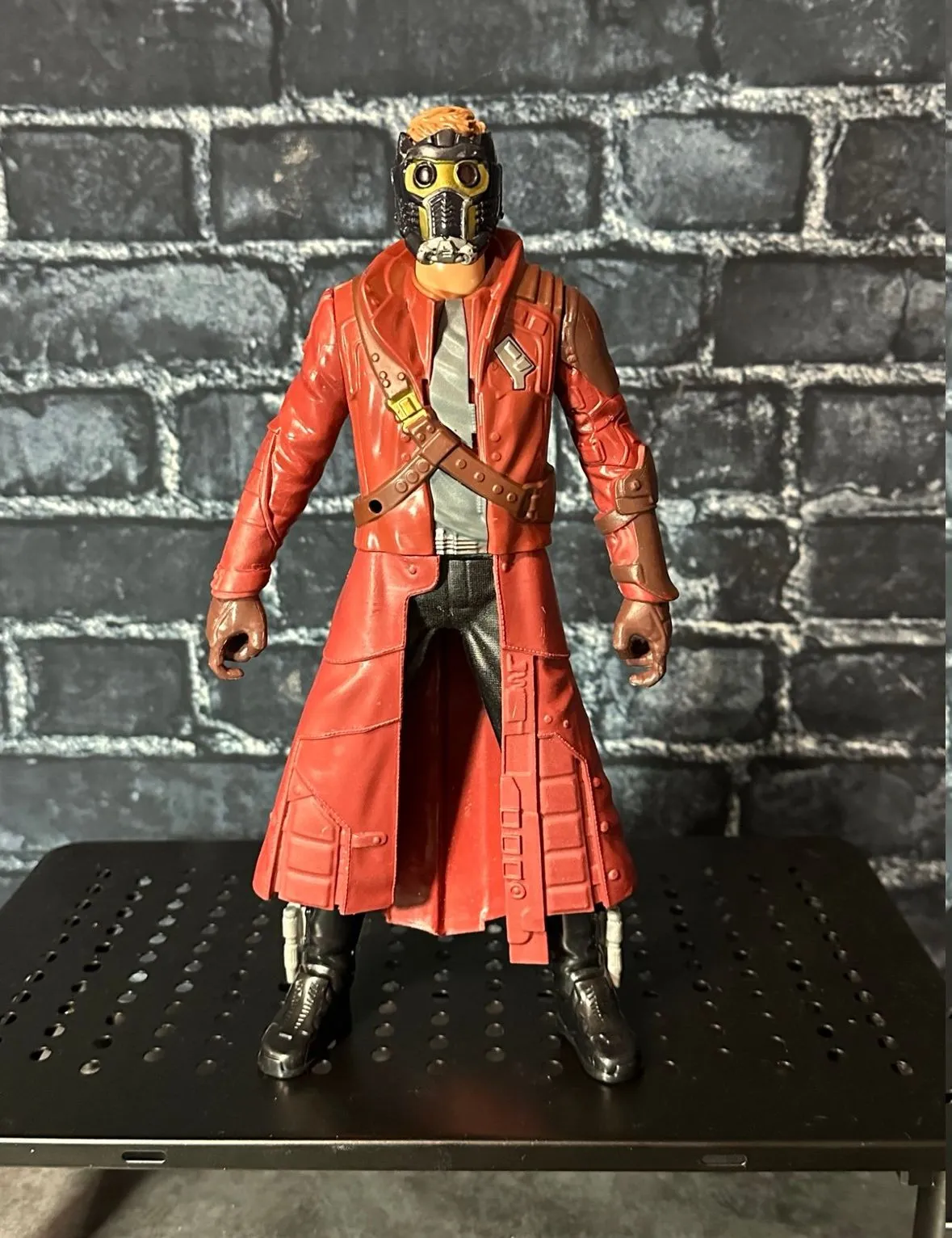 Product image for Toys - Marvel Legends Guardians of the Galaxy Star Lord 12" Talking Figure Eyes Light