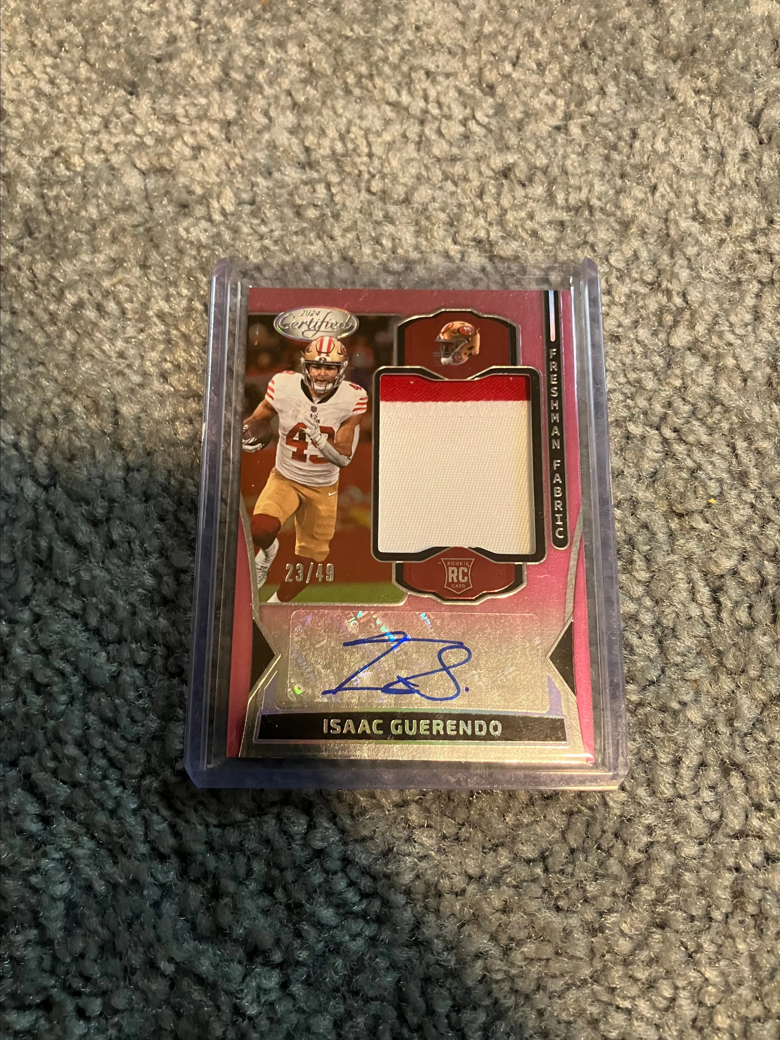 Product image for isaac gurrendo rpa /49