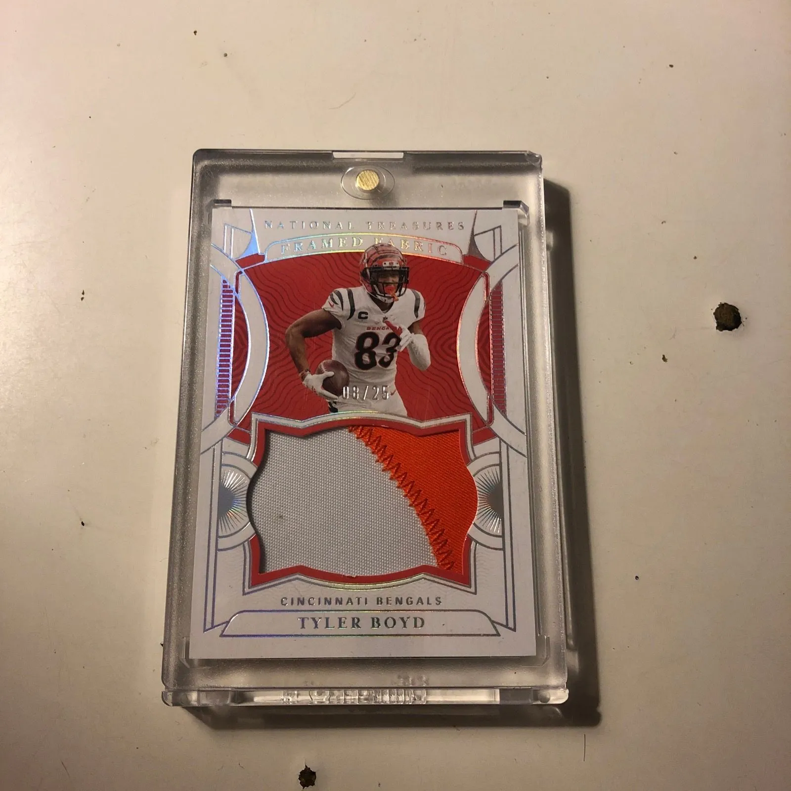 Product image for Tyler Boyd Game Word Jersey Card