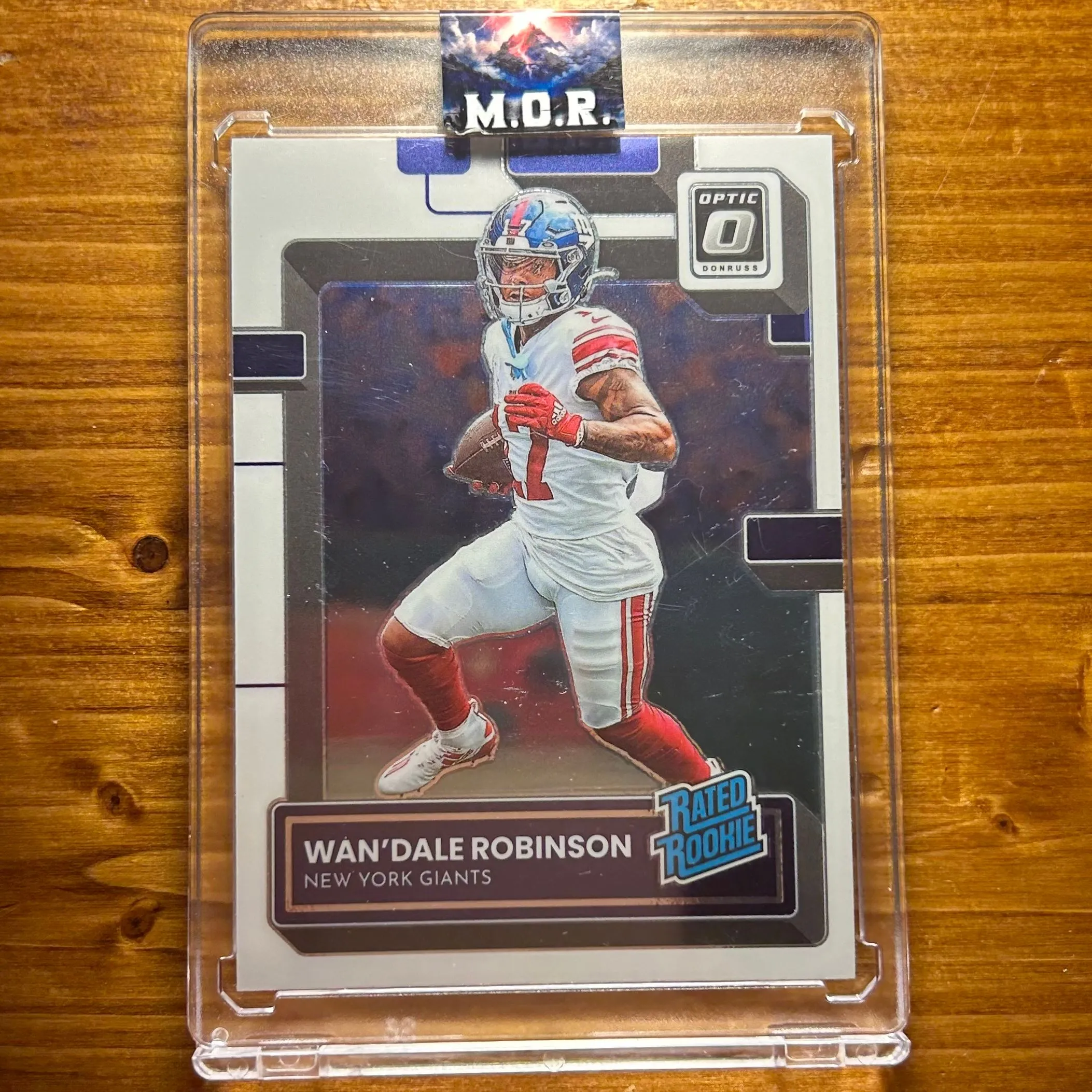 Product image for Wan’Dale Robinson - 2022 Panini Donruss Optic Rated Rookie #220 (RC) - New York Giants