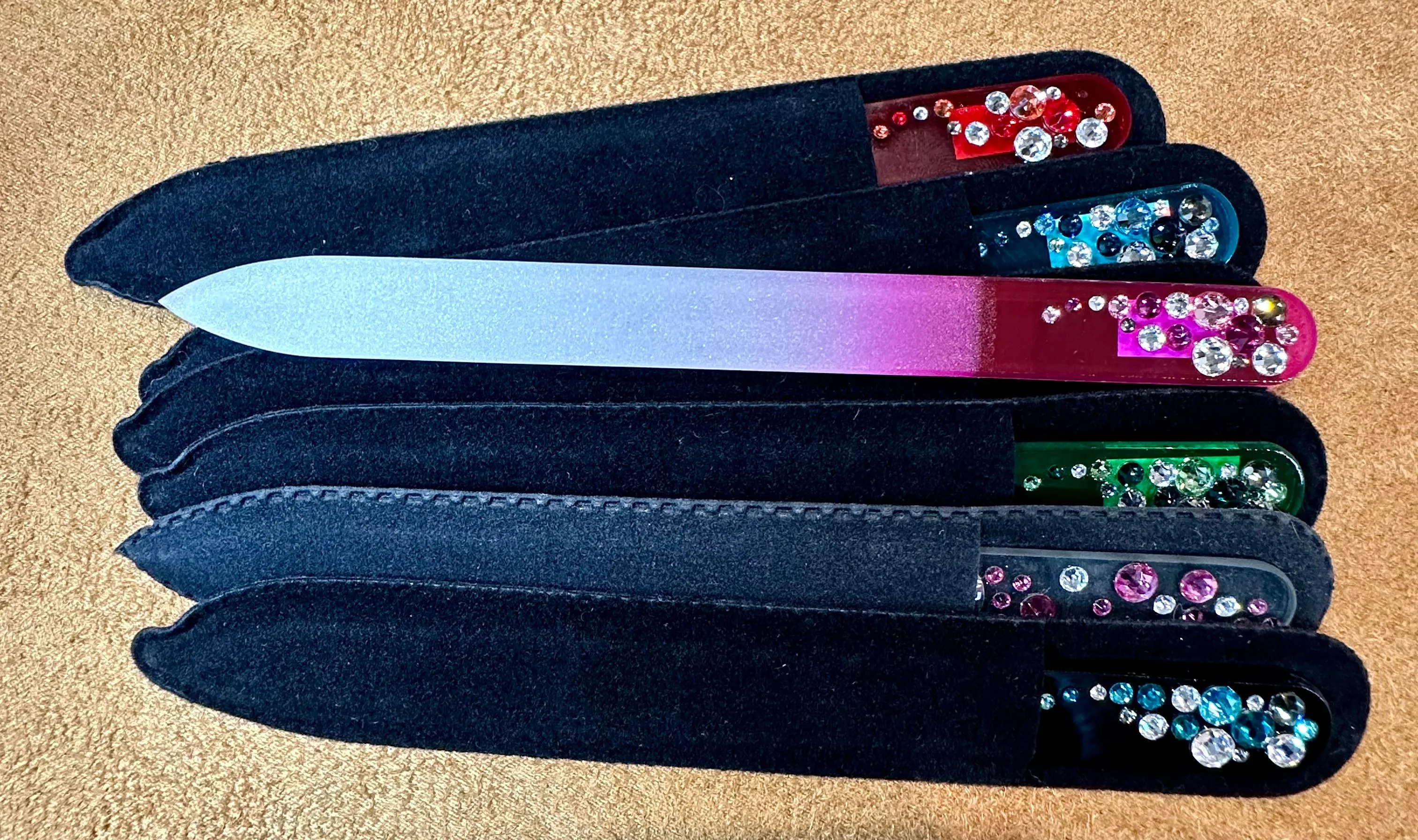 Product image for Czech crystal Swarovski nail files !