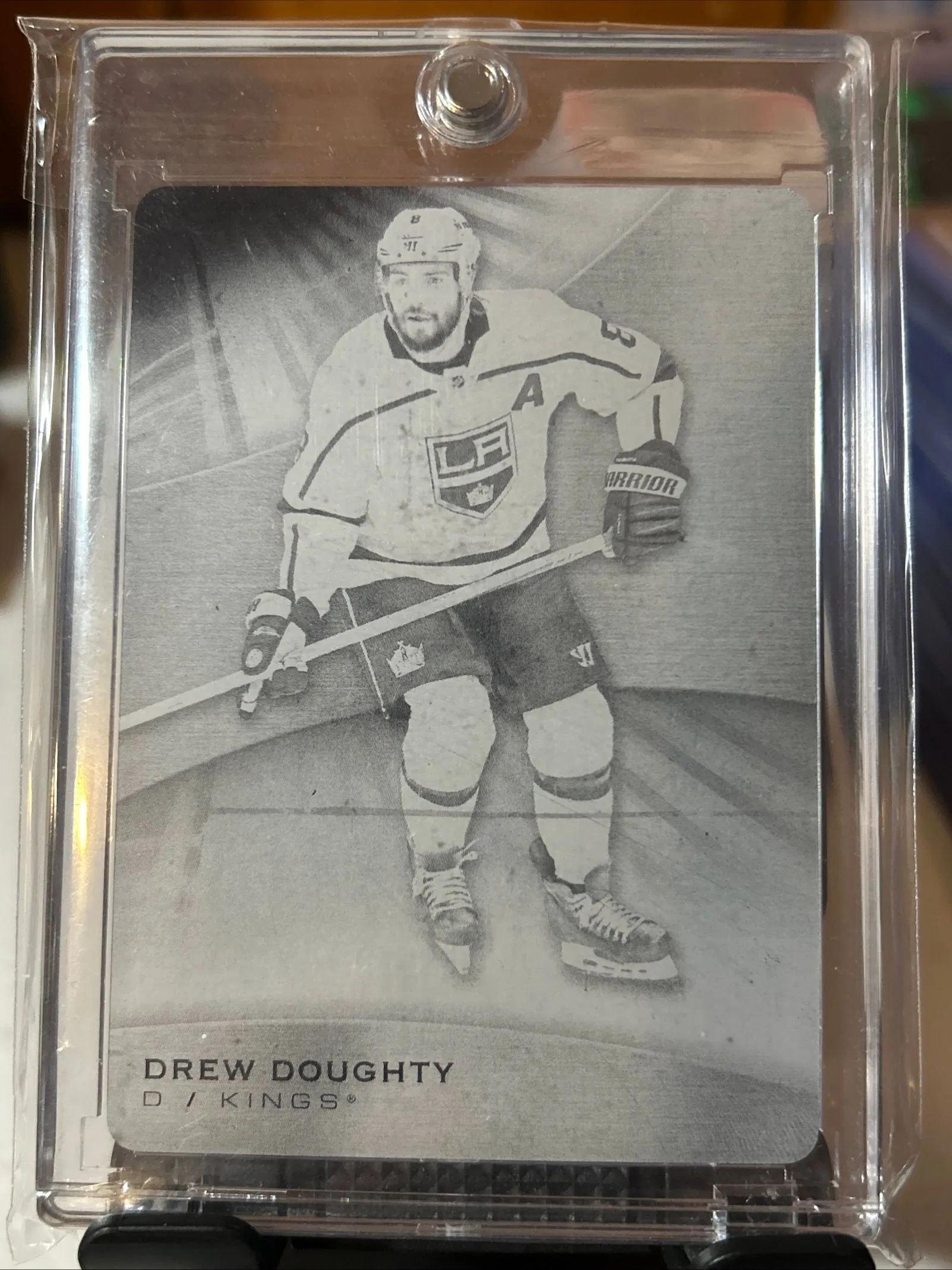Product image for 2019-20 Upper Deck SP Game Used - Authentic Printing Plate Drew Doughty #9 1/1