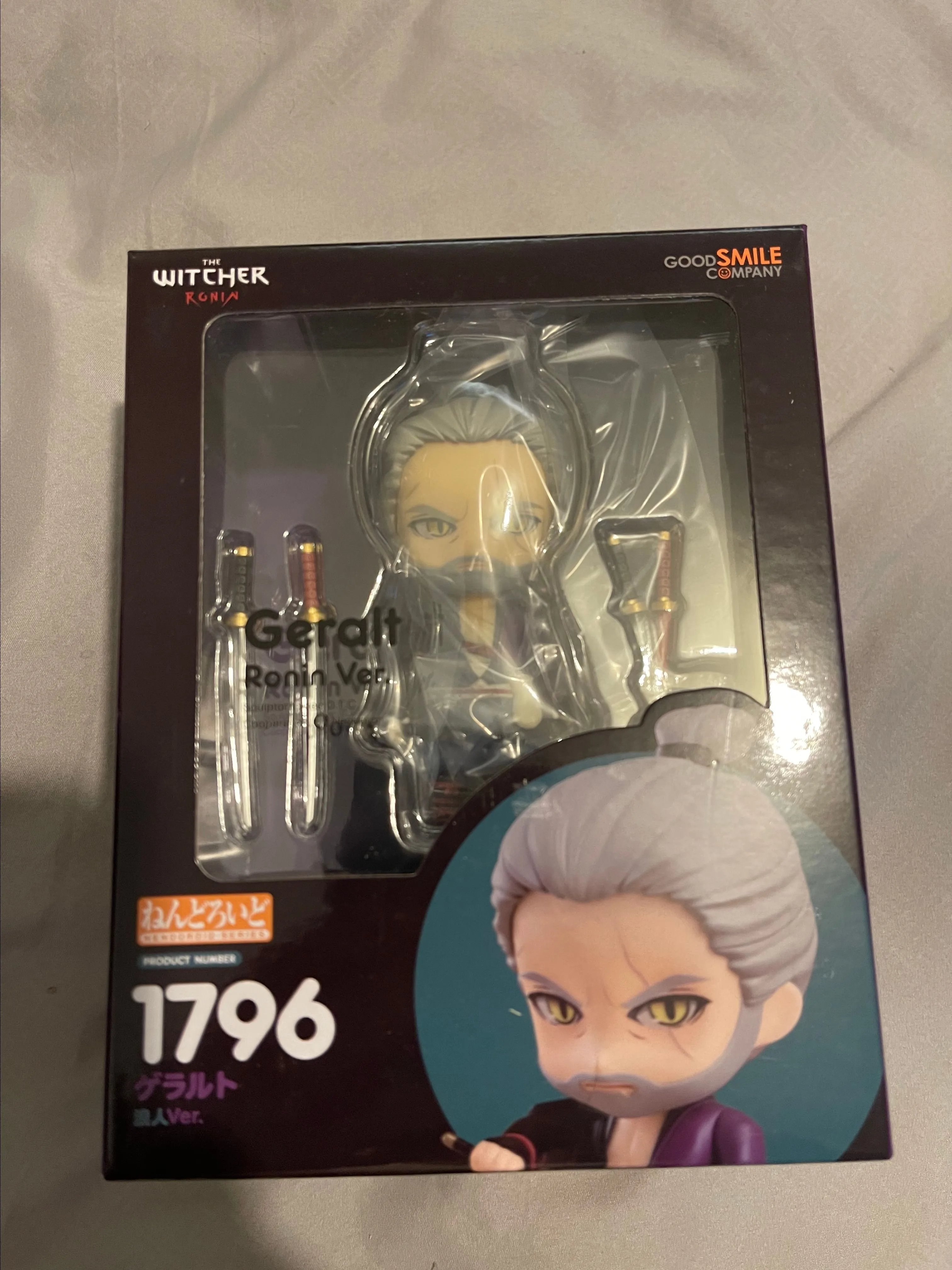 Product image for GoodSmile Company Nendroid Geralt Ronin Version The Witcher Ronin