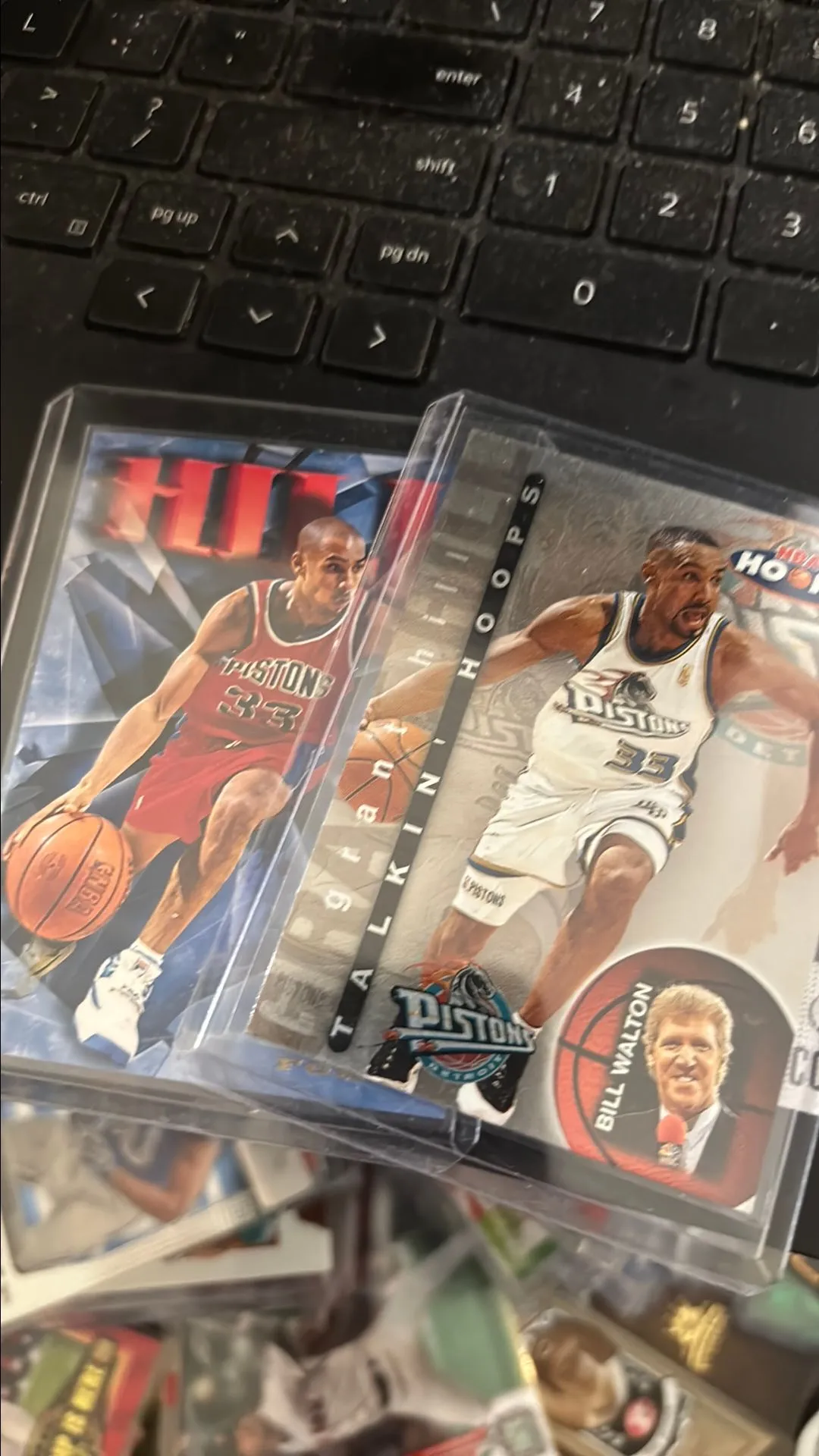 Product image for Grant Hill lot Pistons