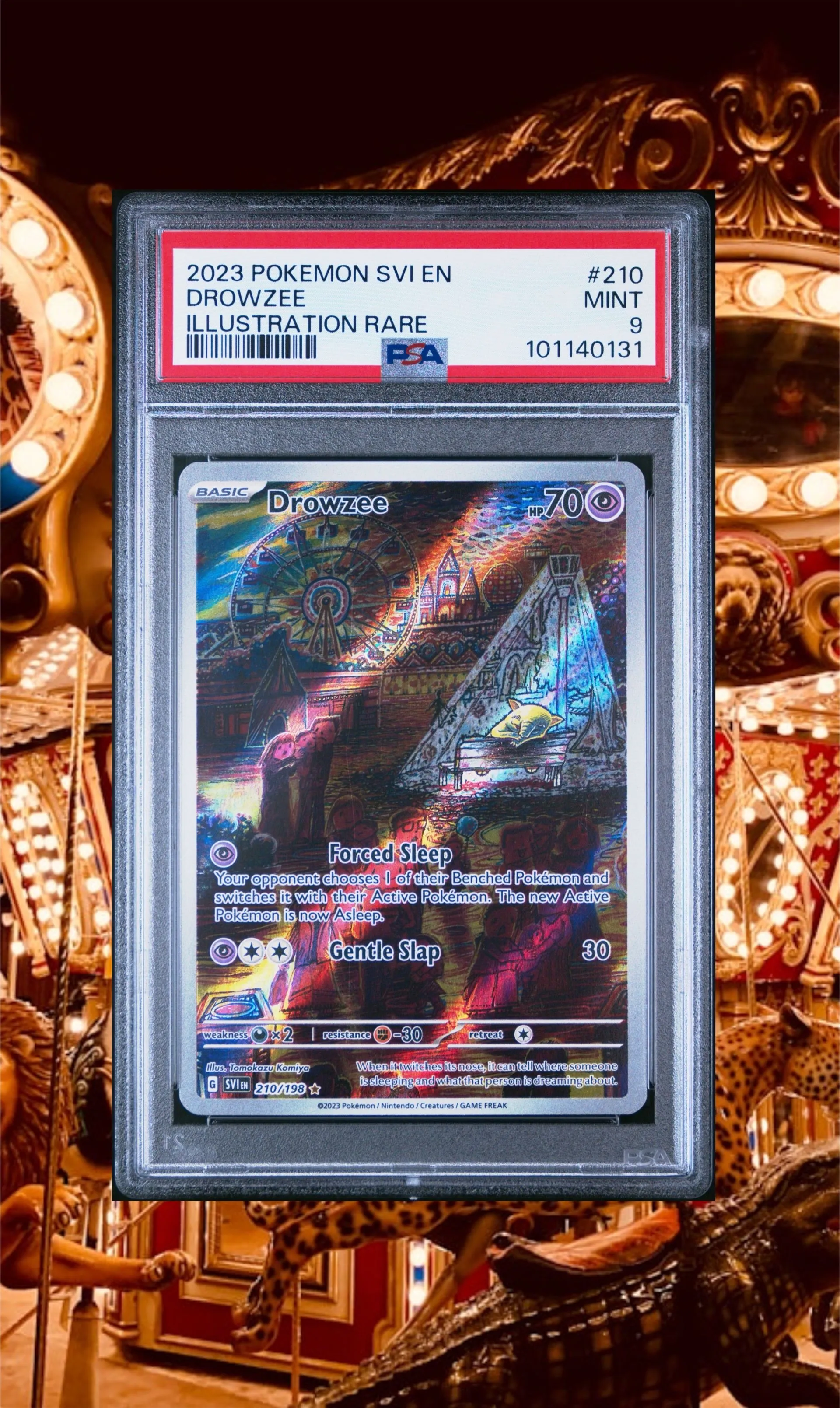 Product image for 2023 Pokémon Drowzee Illustration Rare English