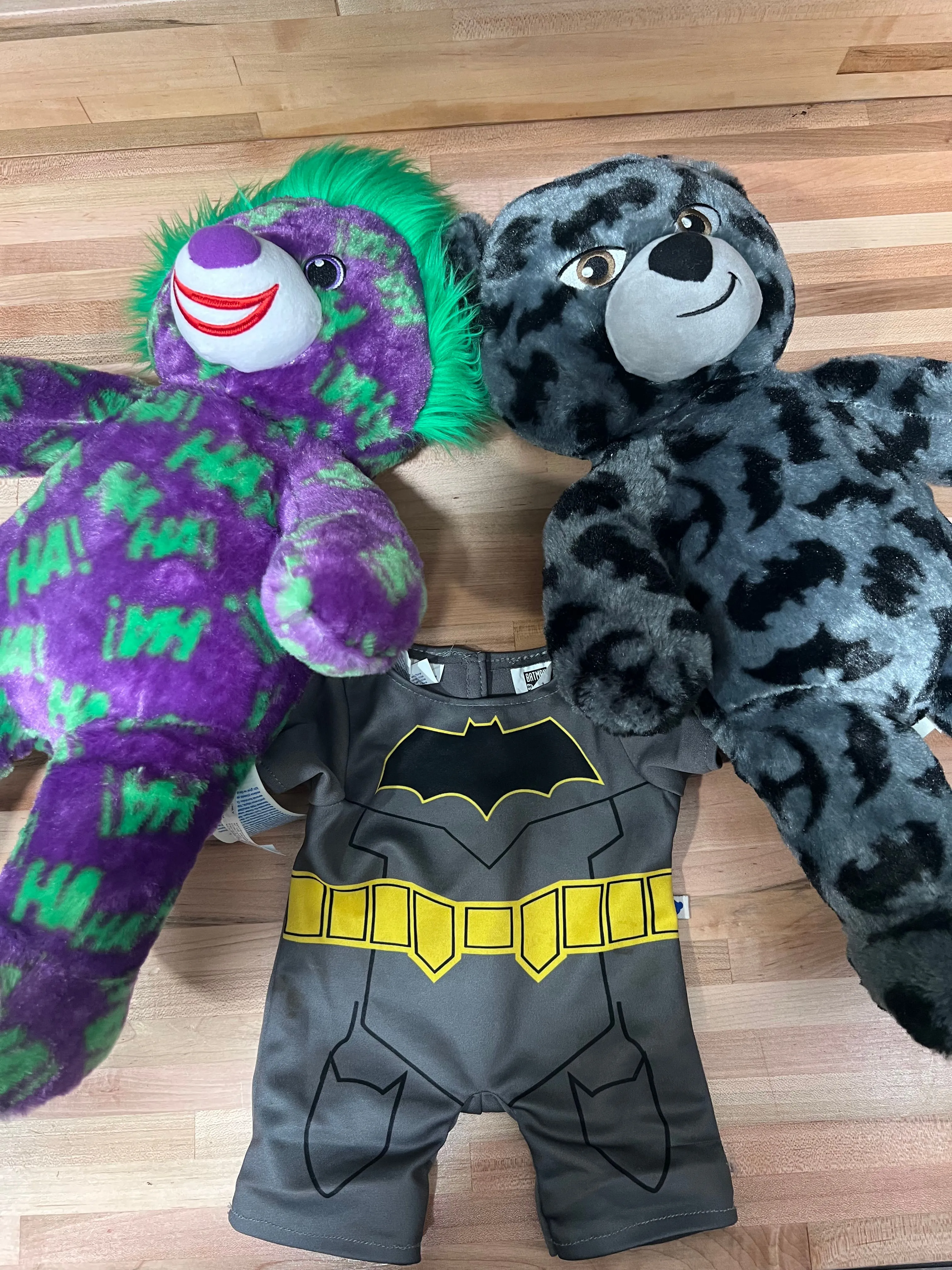 Product image for Build A Bear Batman and Joker plush