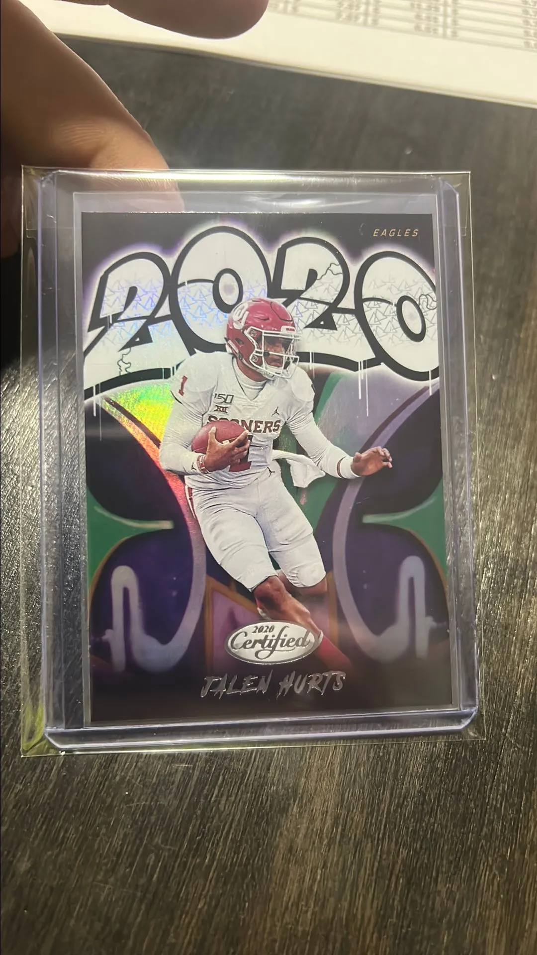 Product image for Jalen Hurts - 2020 Certified Graffiti