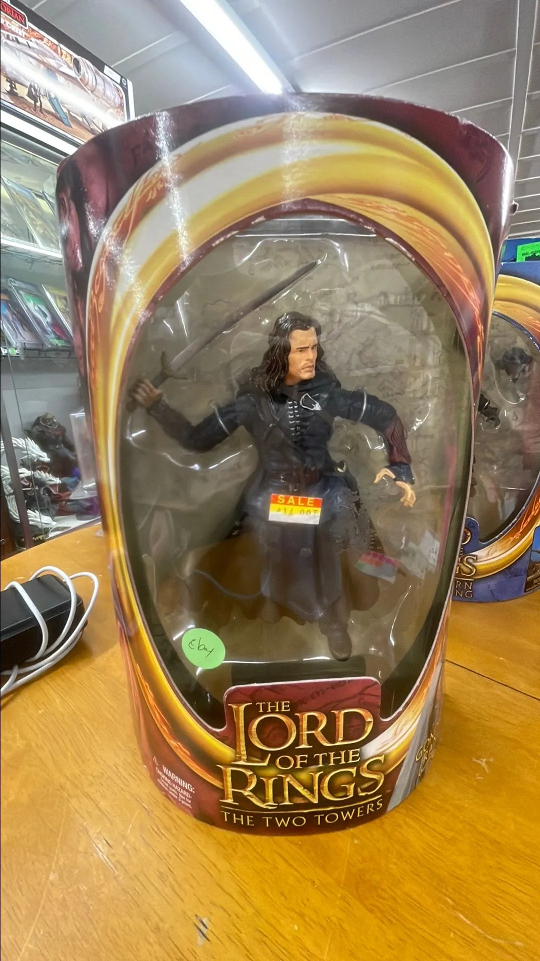 Product image for Lord of the Rings Two Towers Gondorian Ranger Action Figure 2002 ToyBiz