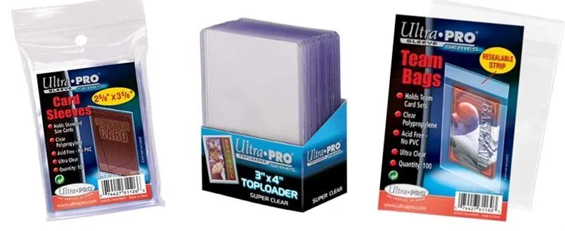 Product image for Help with sleeves, top loaders, and graded card sleeves