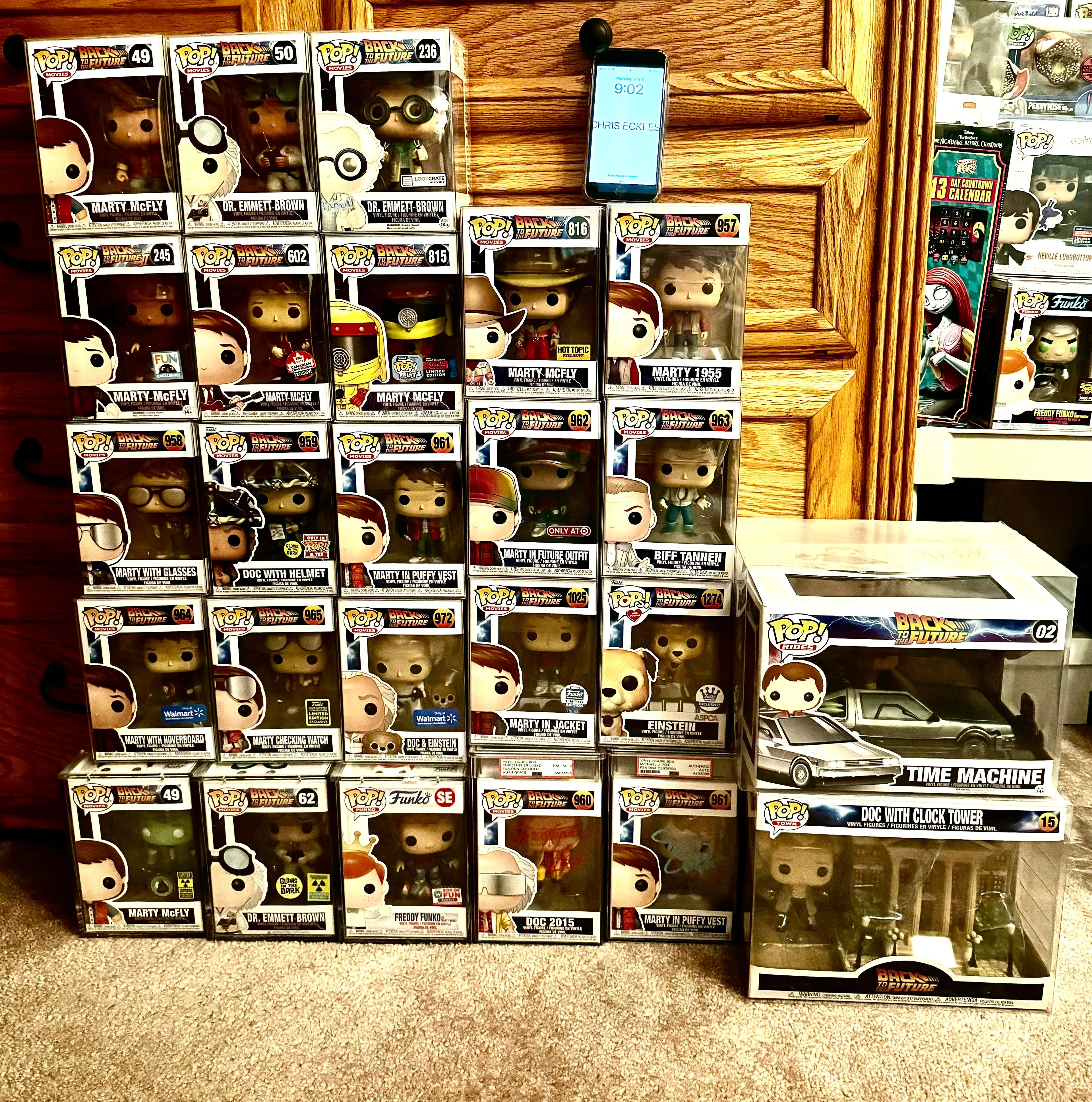 Product image for Back to the future lot WITH GRAILS