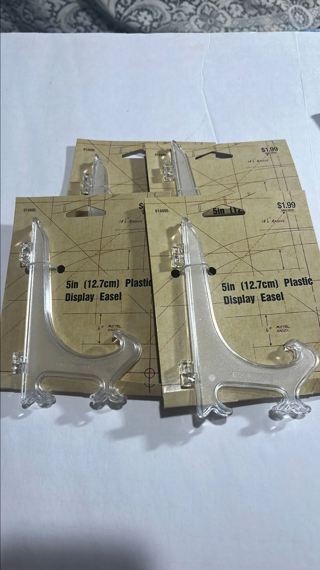 Product image for Plastic Easel set of 4