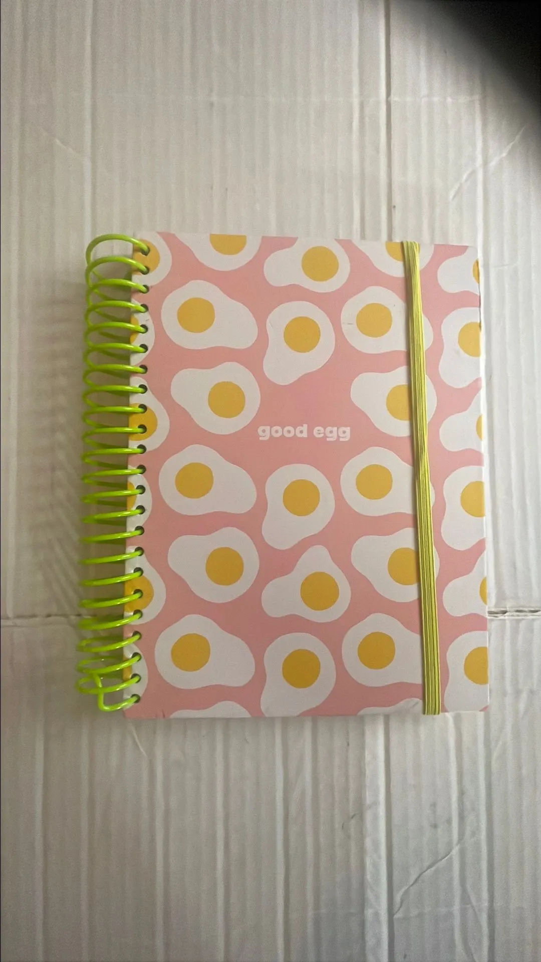 Product image for Good Egg planner notebook