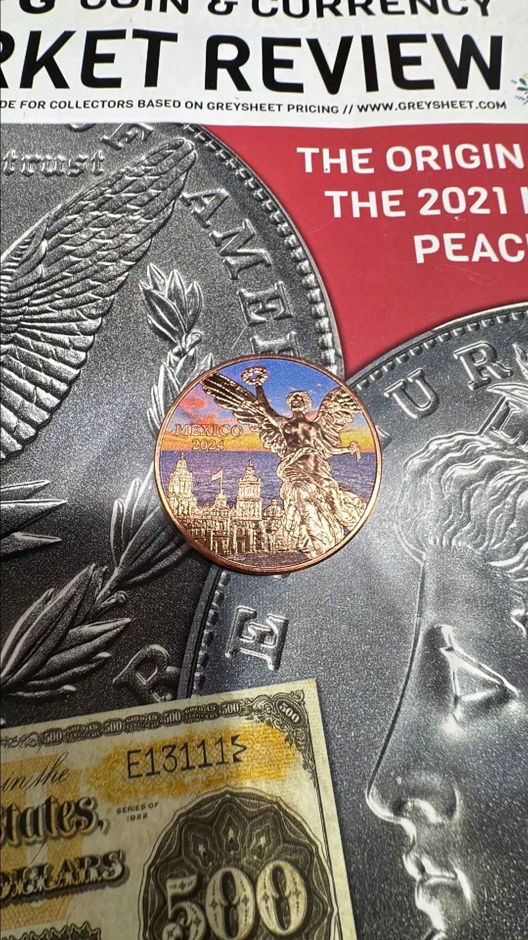 Product image for 2024 Mexico copper round