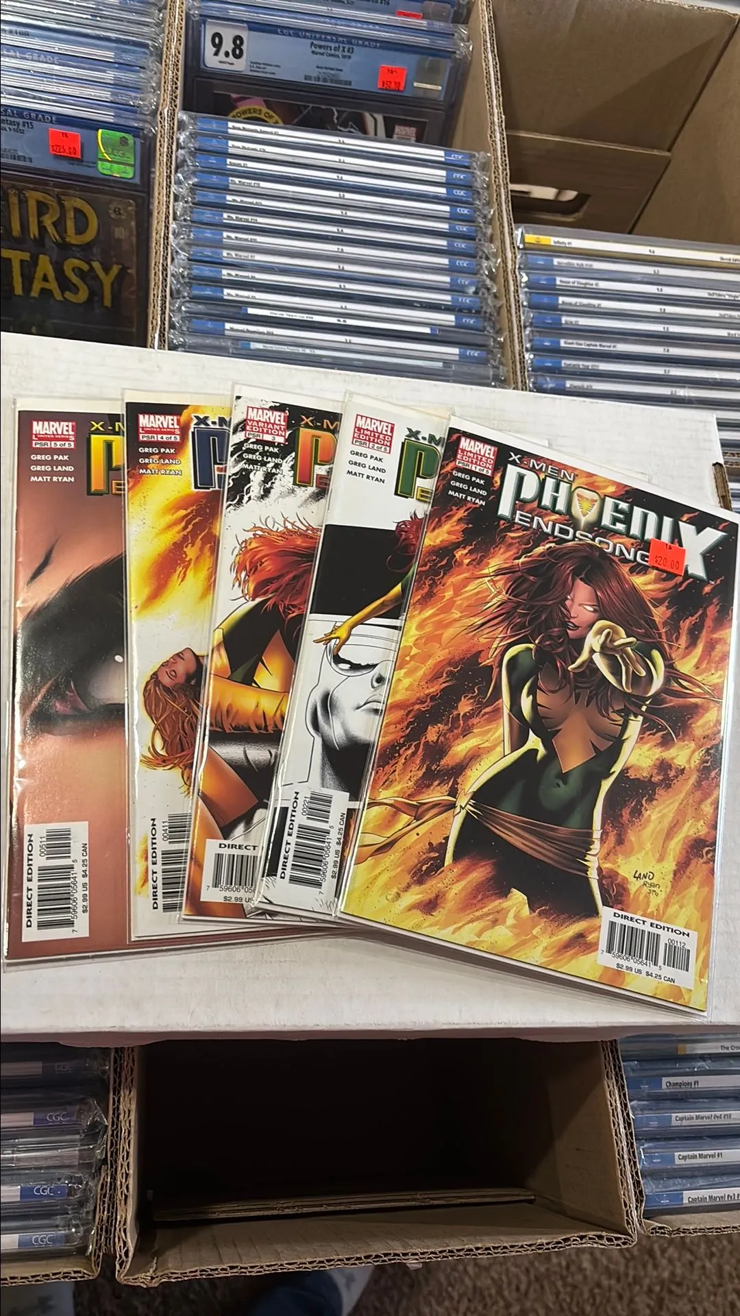 Product image for X-Men Phoenix Endsong 1-5